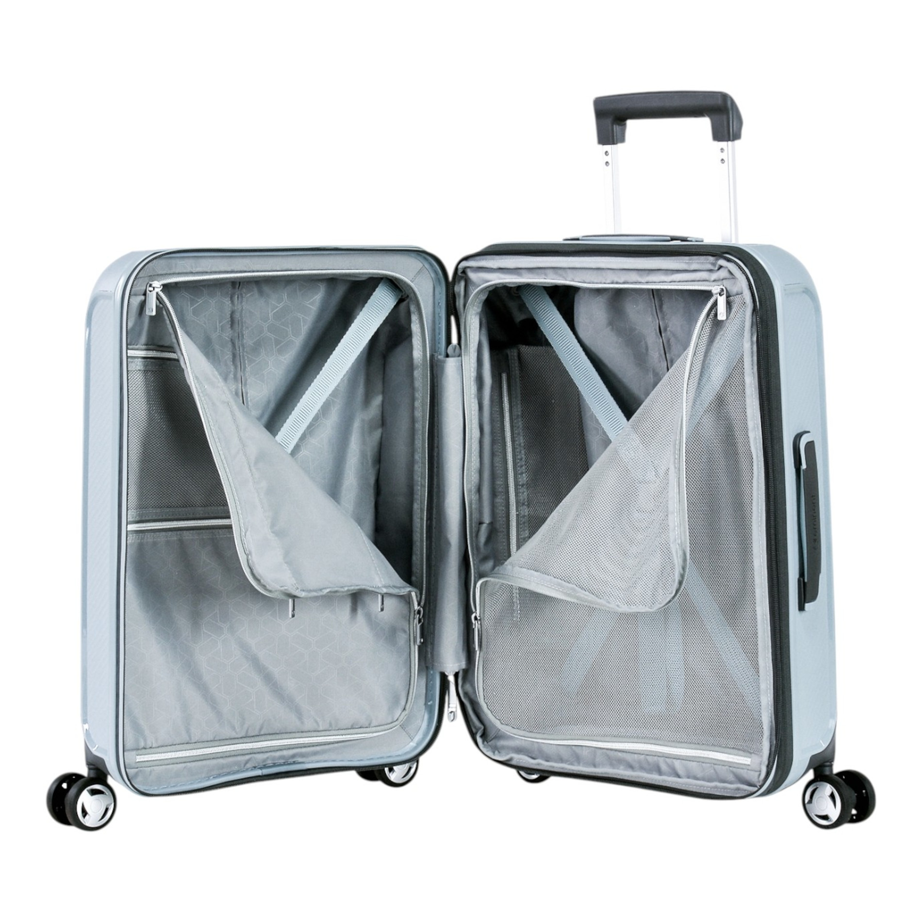 AEGIS Handgepäck (55 cm) erweiterbar - hellblau
