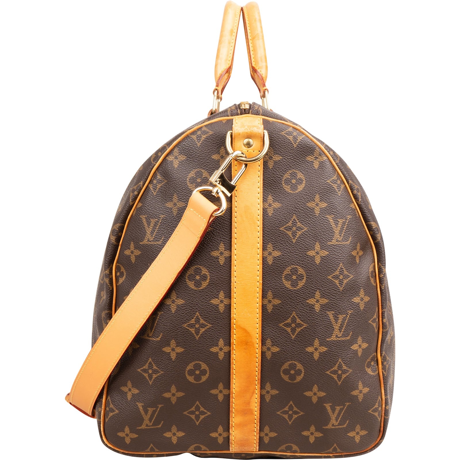 Louis Vuitton Monogram Canvas Keepall 55 Bandoulière Reisetasche