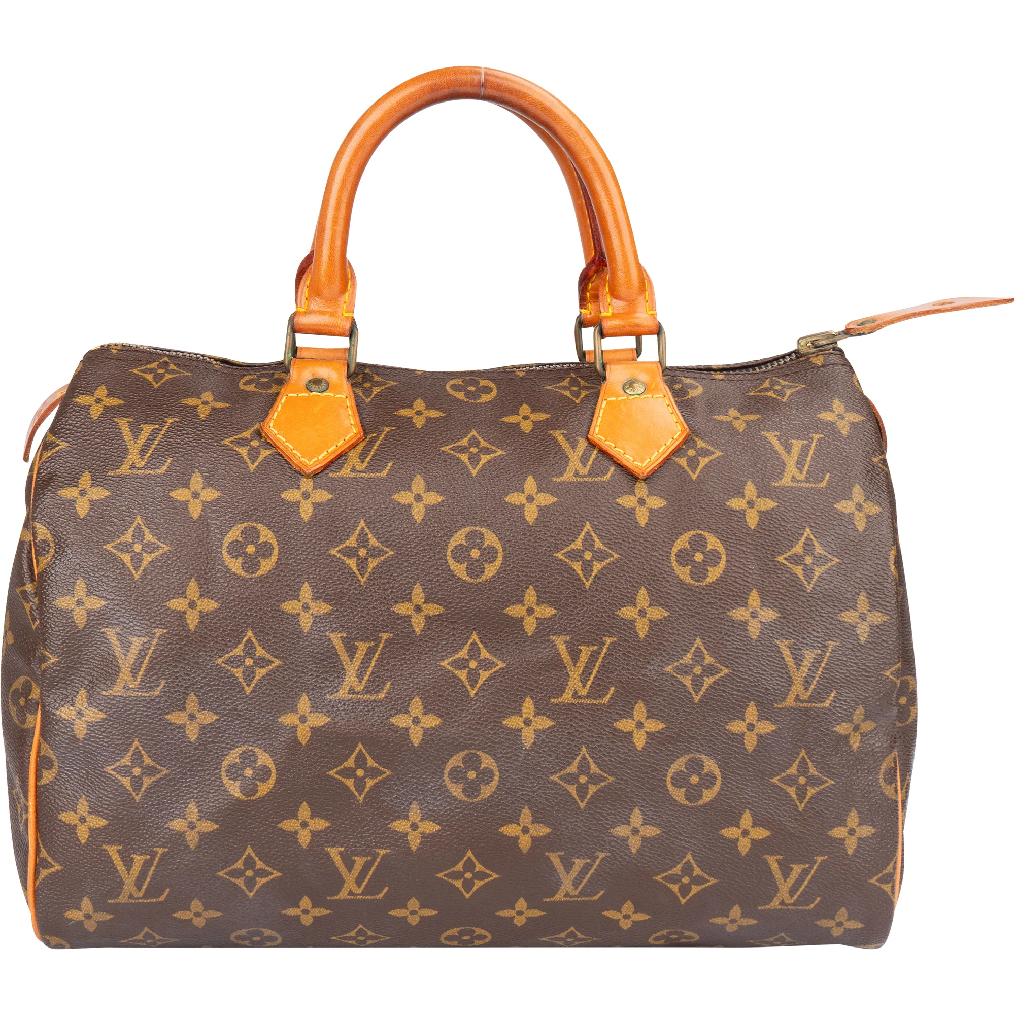 Louis Vuitton Canvas Monogram Speedy 30 Handbag