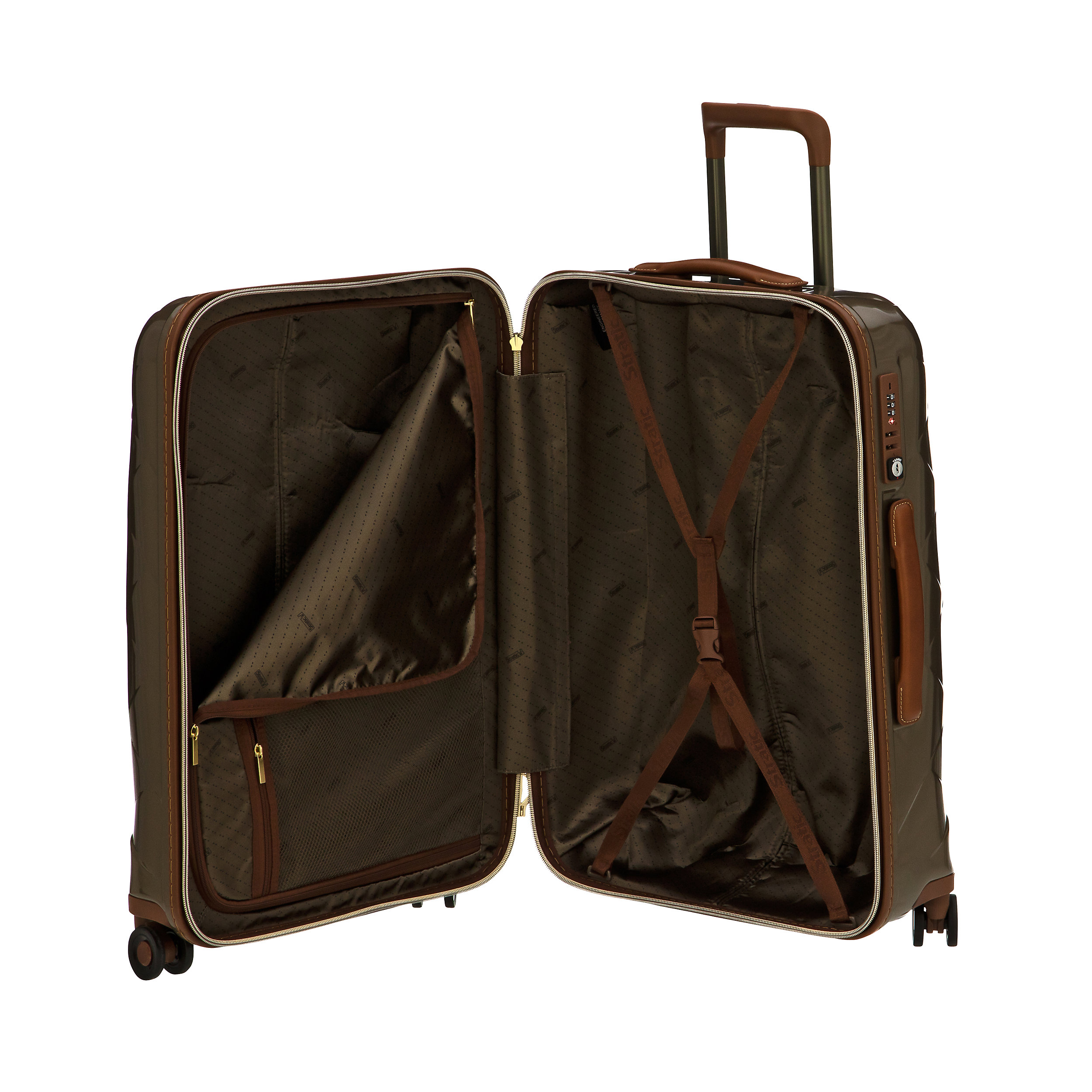 Leather&More - Hartschalen-Koffer L (bis 76cm) - champagner