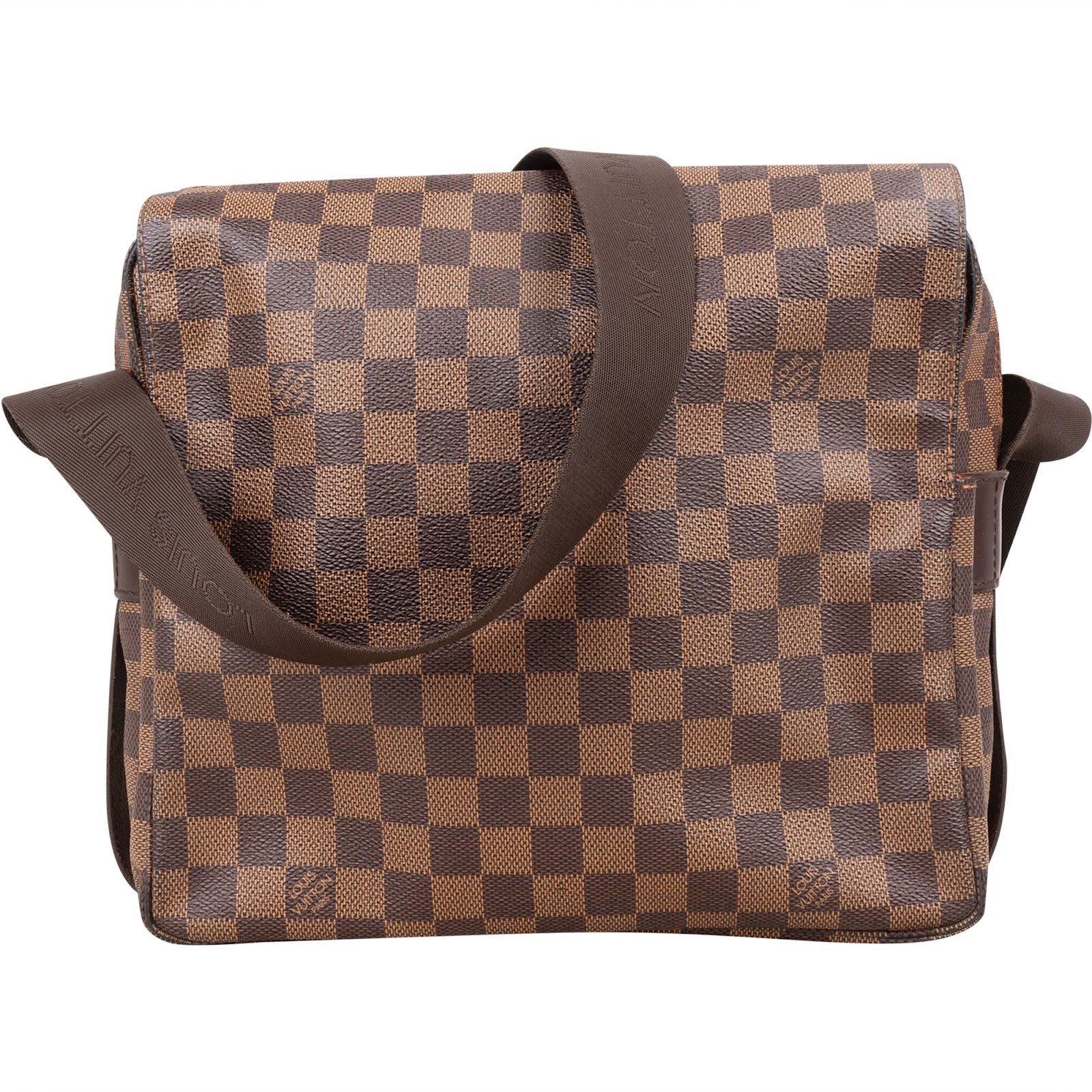 Louis Vuitton Monogram Damier Ebene Naviglio Messenger Crossbody Bag