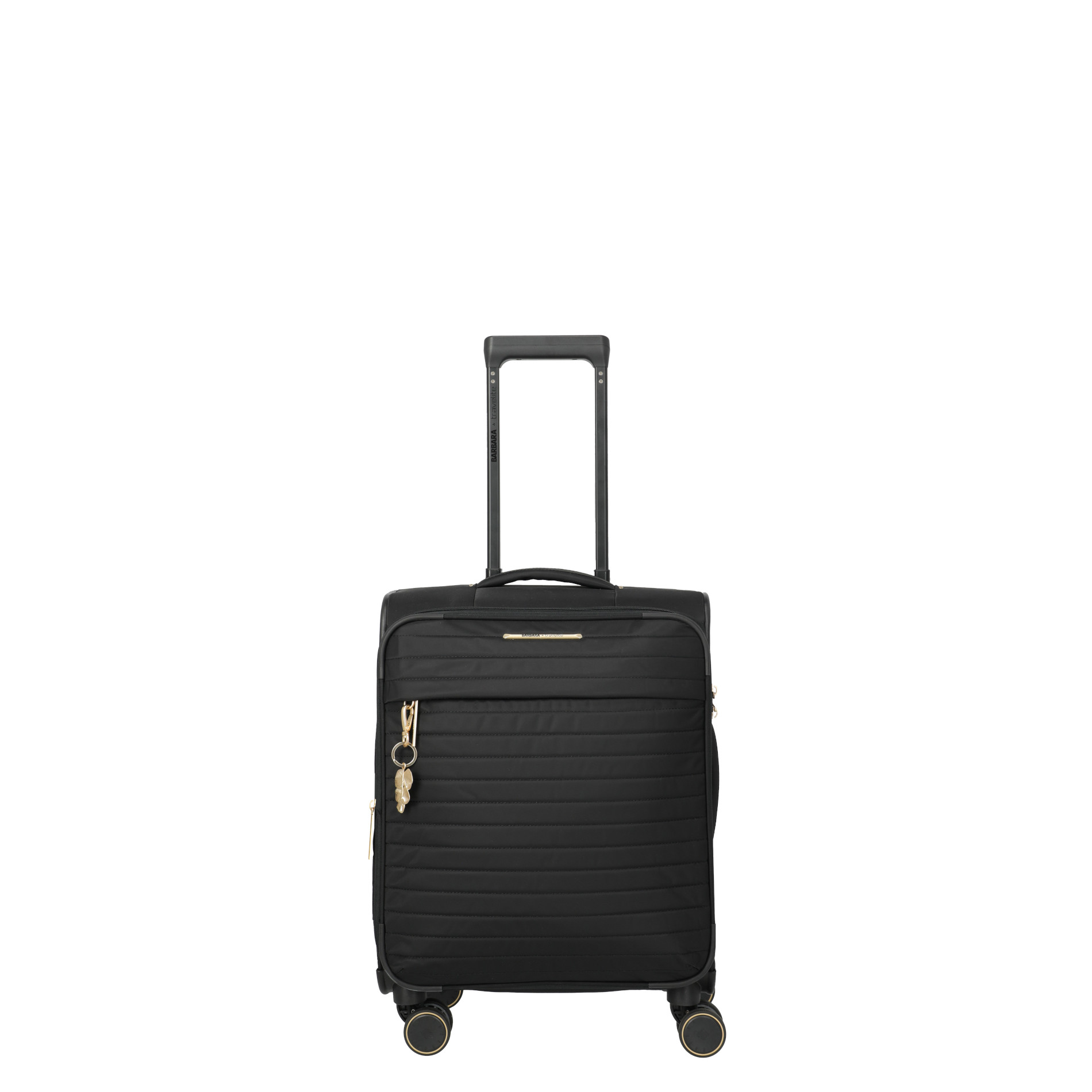 BARBARA STEPP Trolley S (55 cm) erweiterbar - schwarz