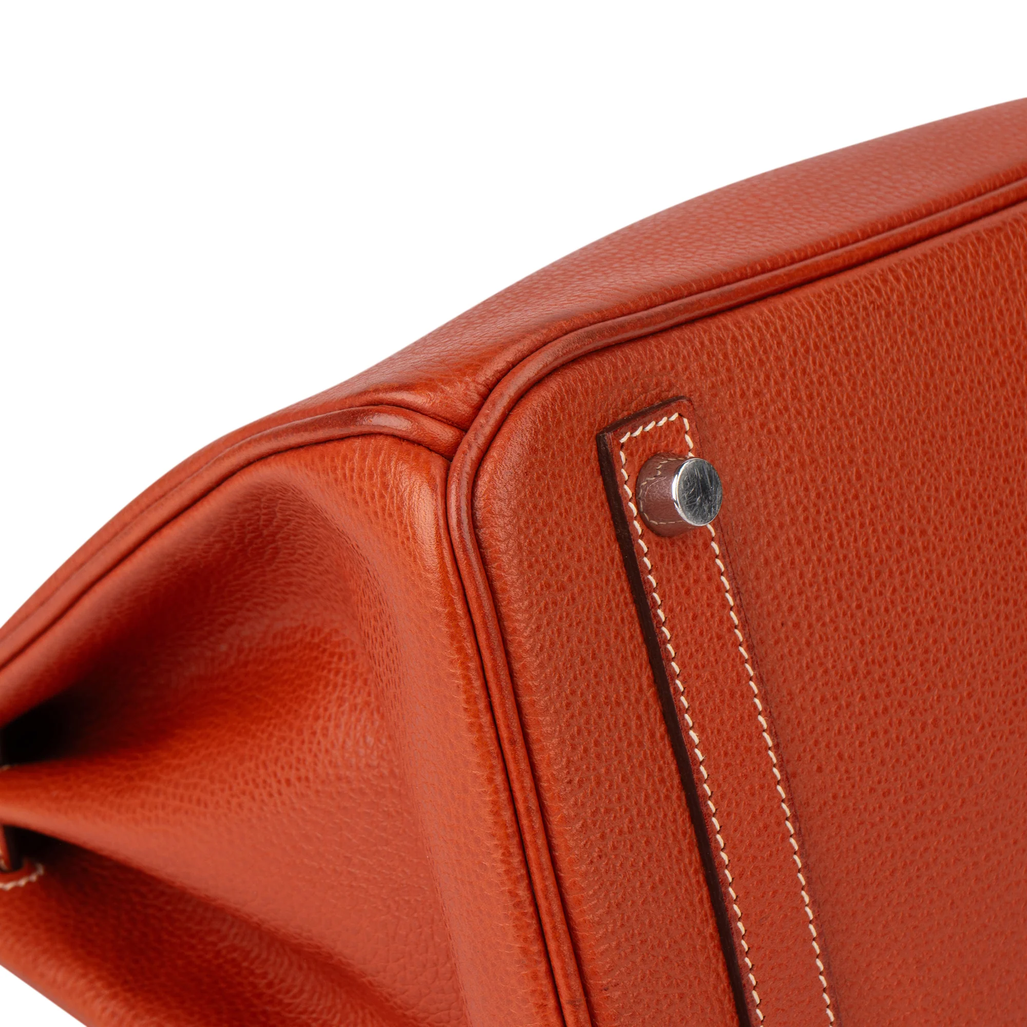 Hermès Birkin 30 Ardennes Leather Palladium Hardware Handbag