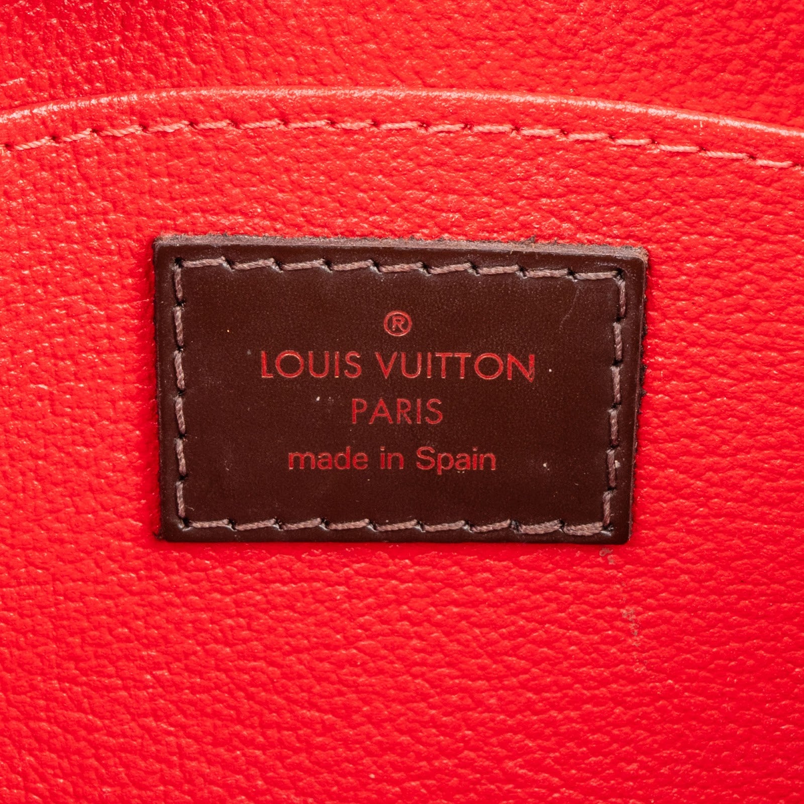 Louis Vuitton Monogram Damier Ebene Canvas Cosmetic Pouch PM