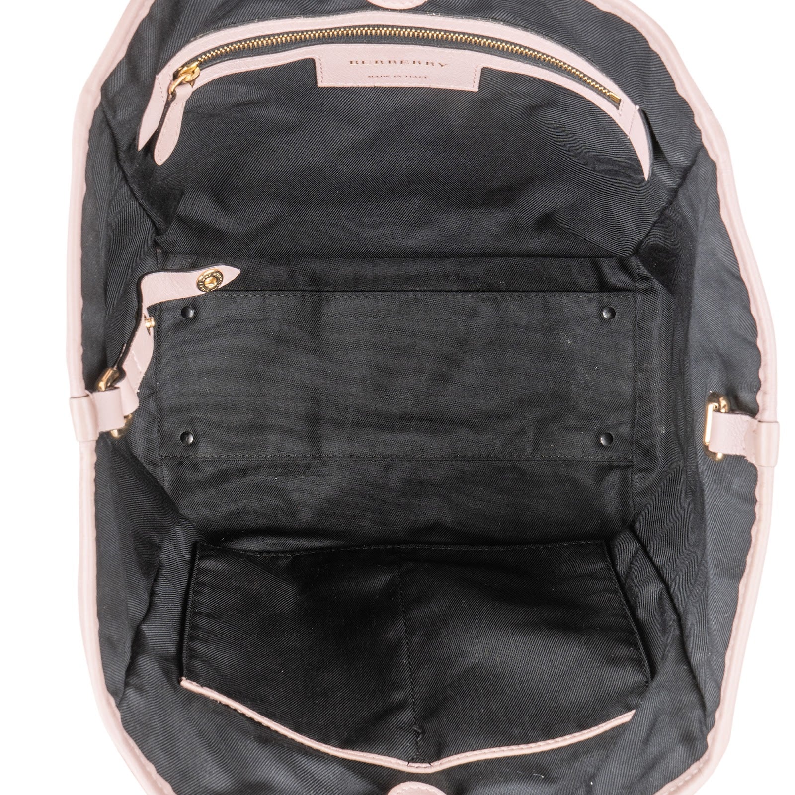 Burberry - Haymarket Check Leather Canter Shoulder Bag