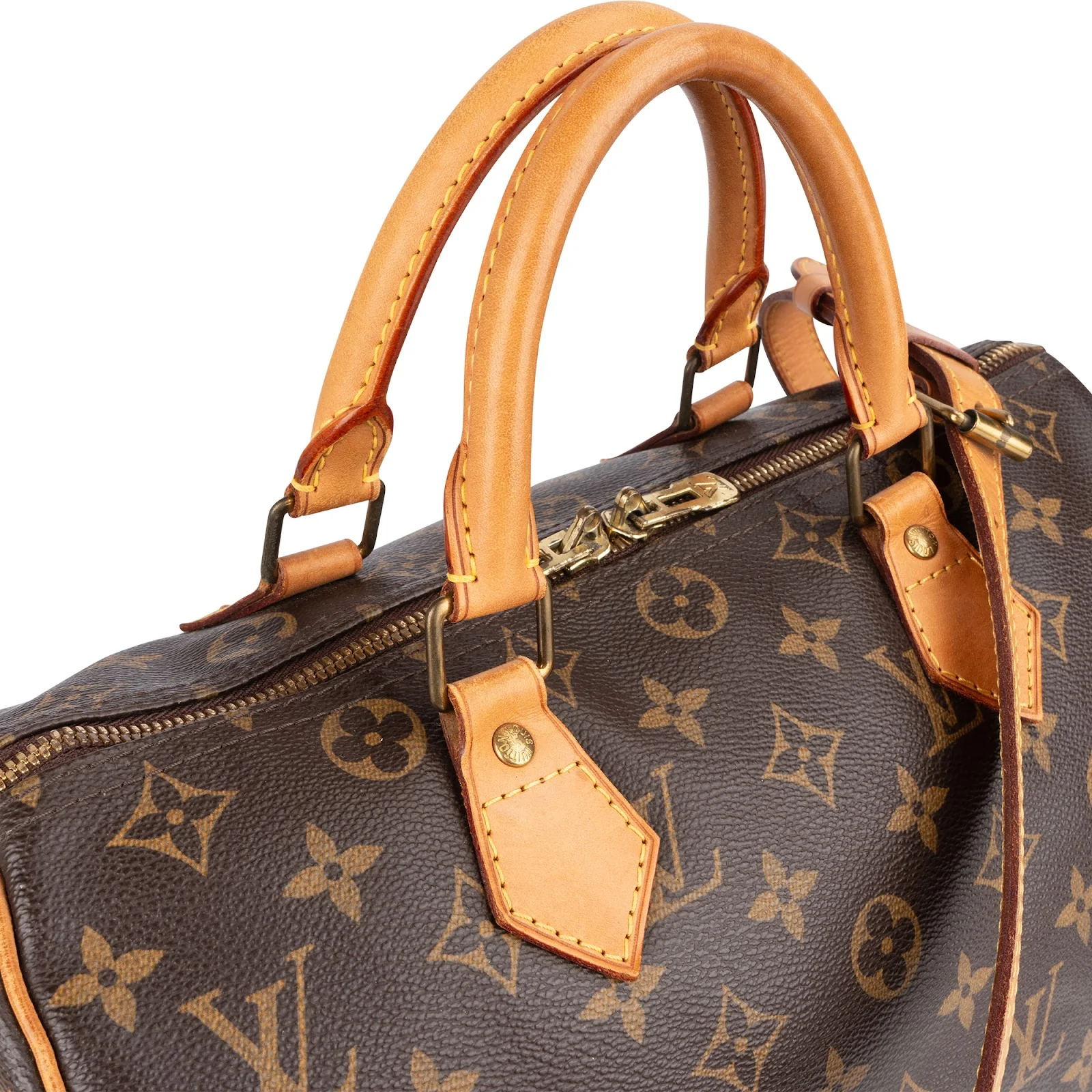 Louis Vuitton Monogram Canvas Speedy 30 Bandoulière Boston Bag