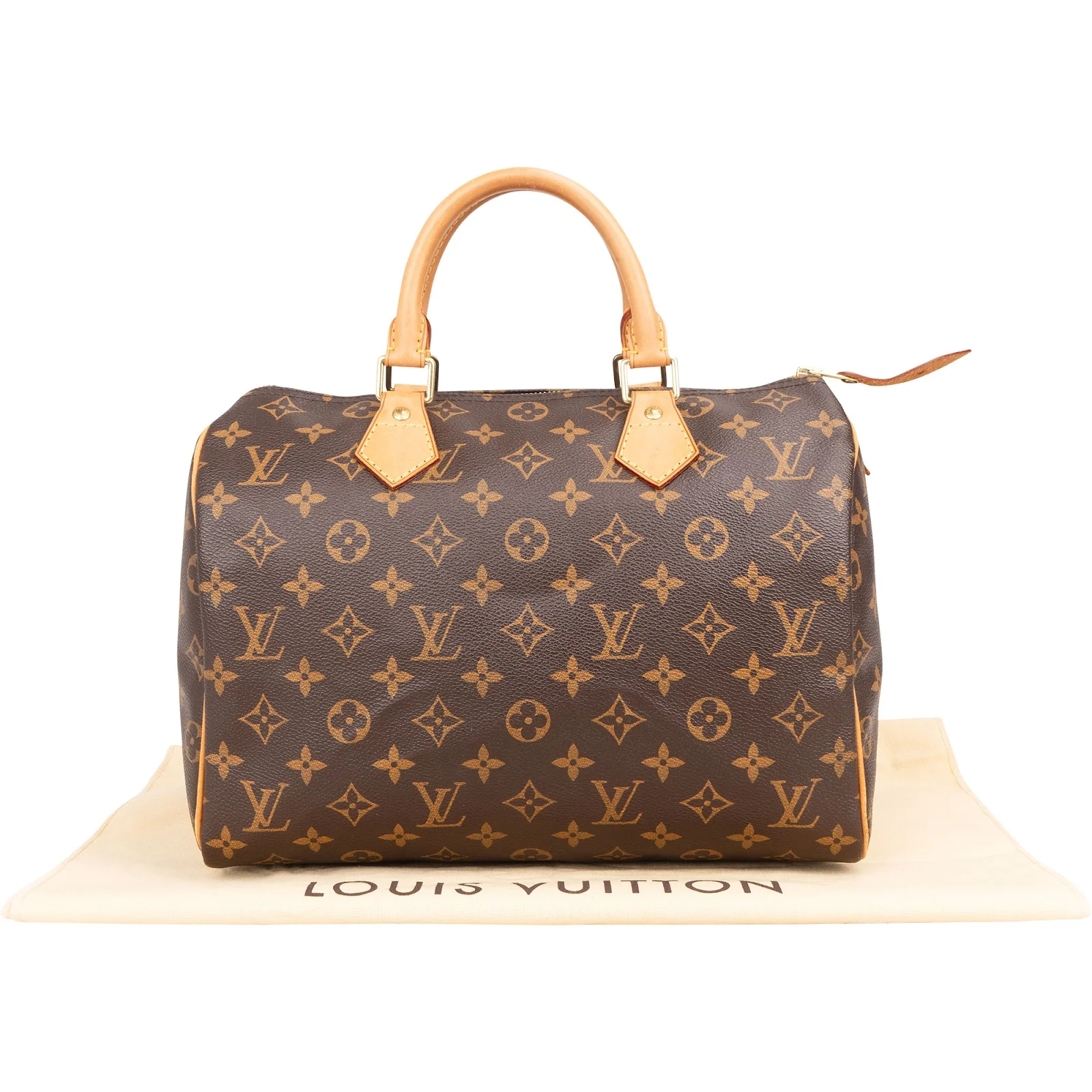 Louis Vuitton Monogram Canvas Speedy 30 Boston Bag