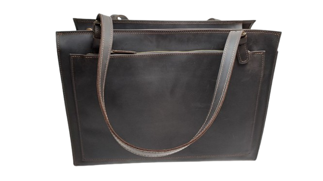 Ledertragetasche für Haustiere Größe L