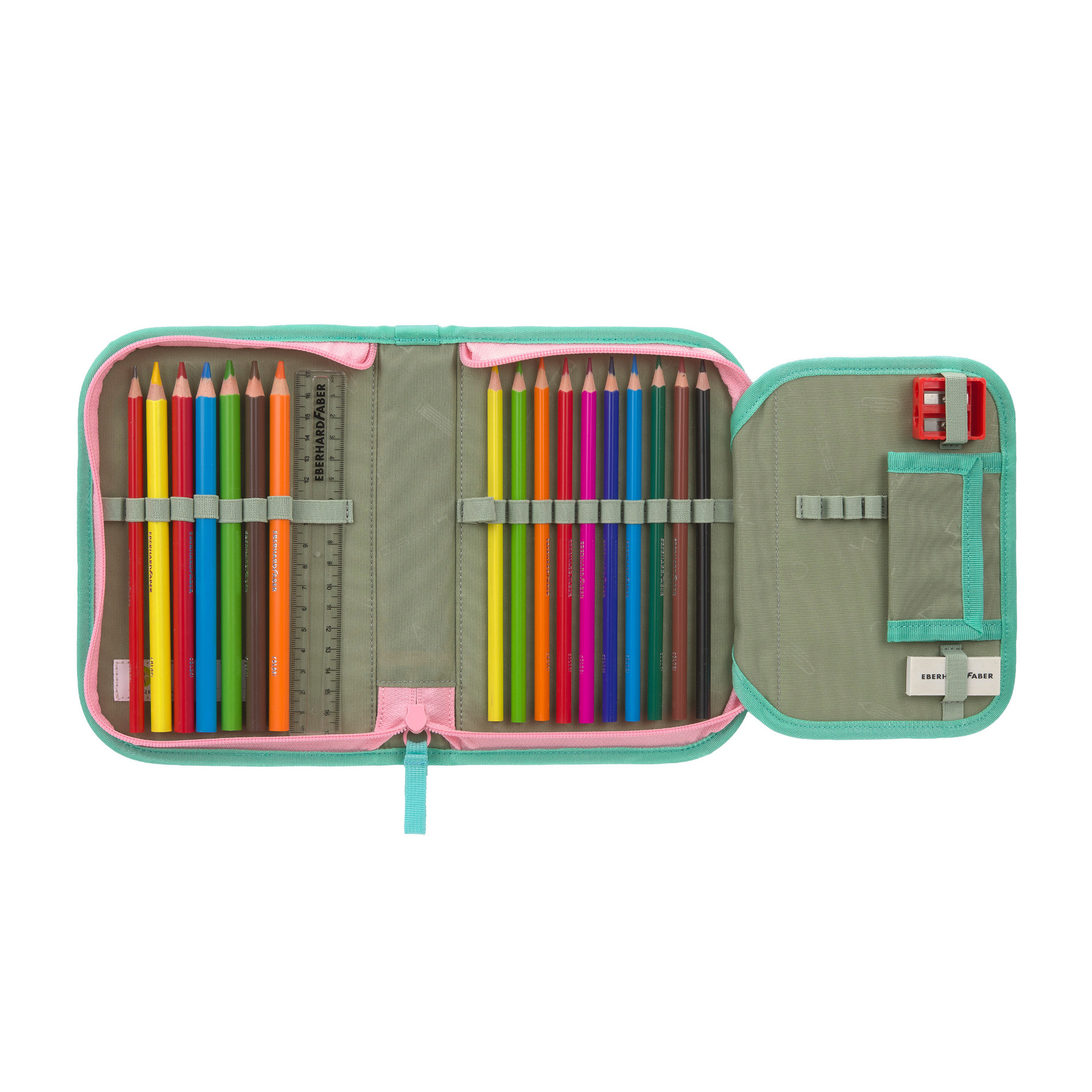 School Set Light Unique Schulranzenset 5tlg. - Seashell turqouise