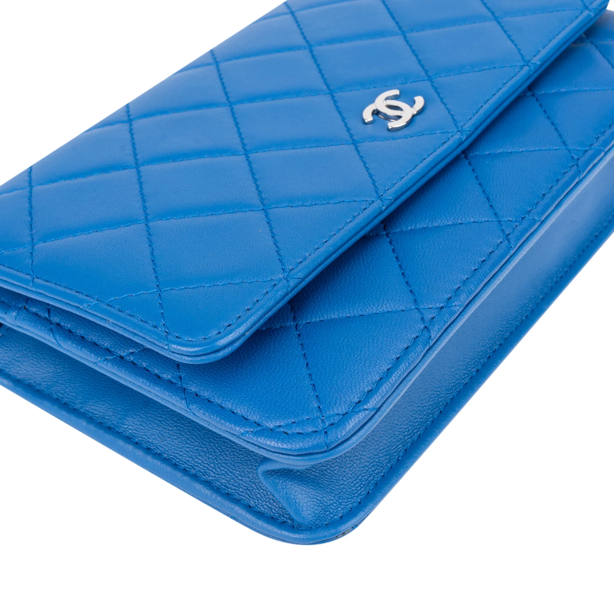 Chanel Quilted Lambskin Wallet On Chain Crossbody Bag
