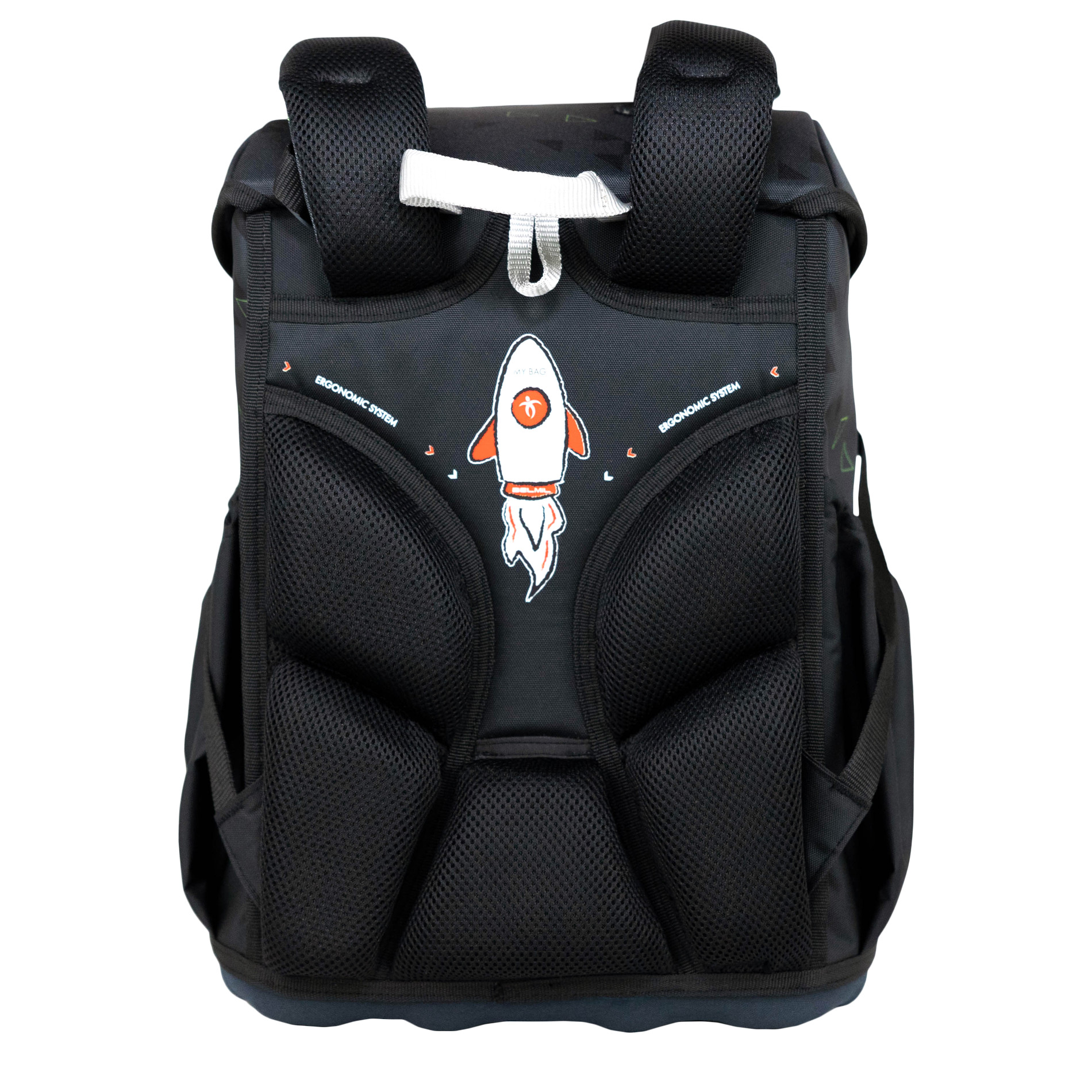 Belmil Maxi ergonomisches Schulranzen-Set 5-teilig "Striker X"