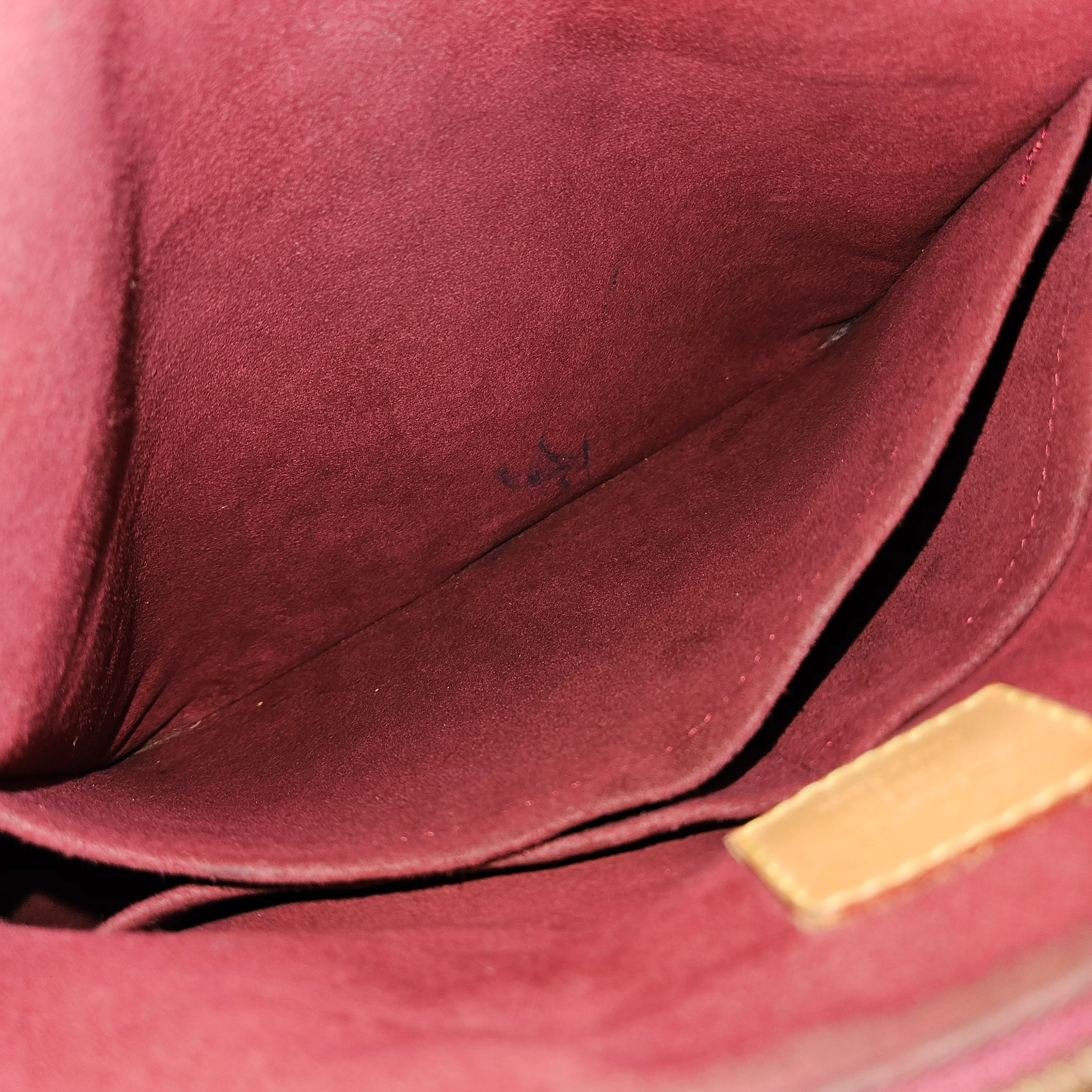 Louis Vuitton Monogram Canvas Pallas MM Handbag