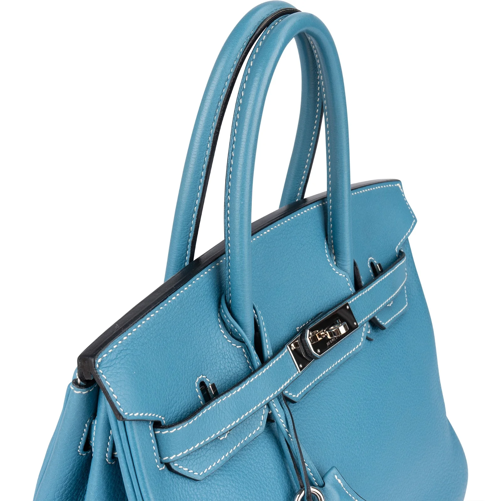 Hermès Blue Jean Birkin 30 Handbag