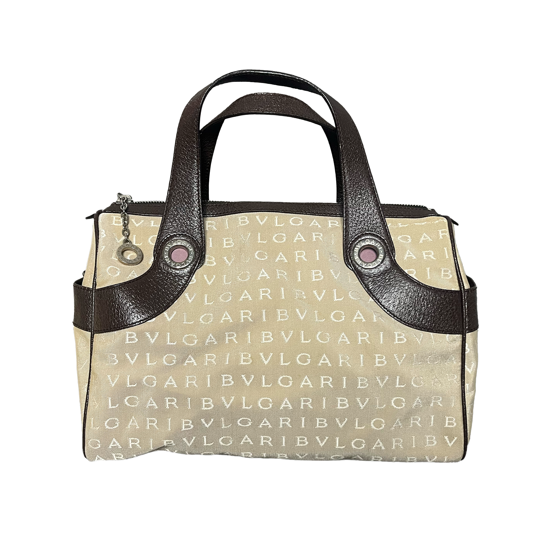 Bulgari  Logo Mania Boston Bag