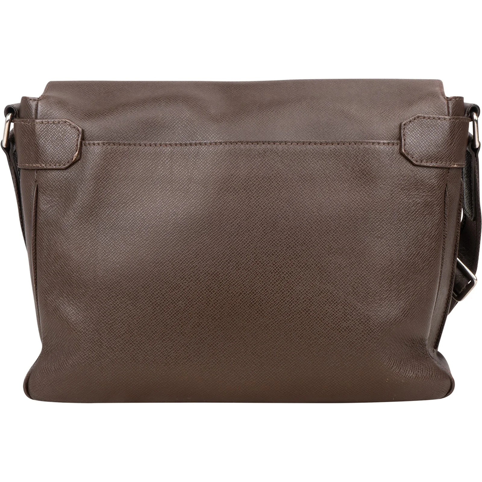 Louis Vuitton Taiga Leather Roman MM Messenger Crossbody Bag