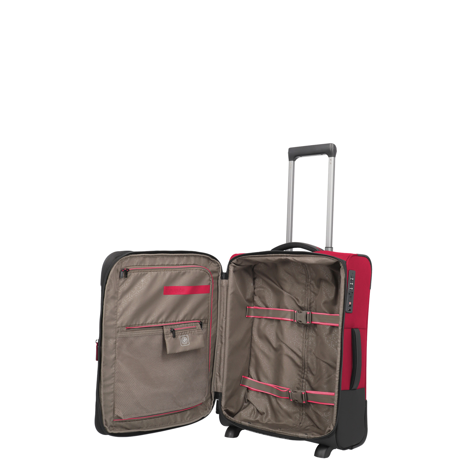 CROSSLITE Bordtrolley S mit 2 Rollen (54 cm) - Red