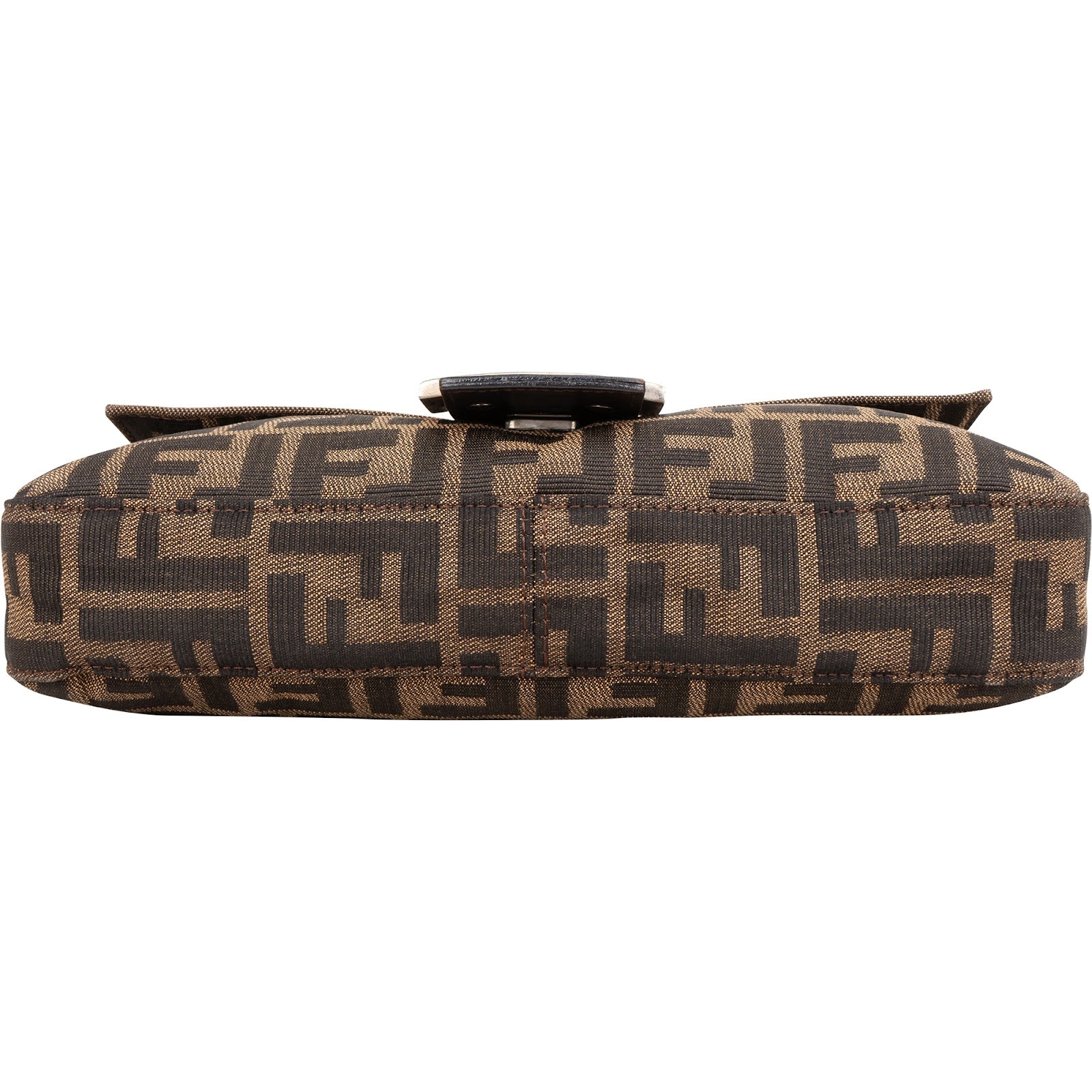 Fendi Monogram FF Zucca Baguette Shoulder Bag