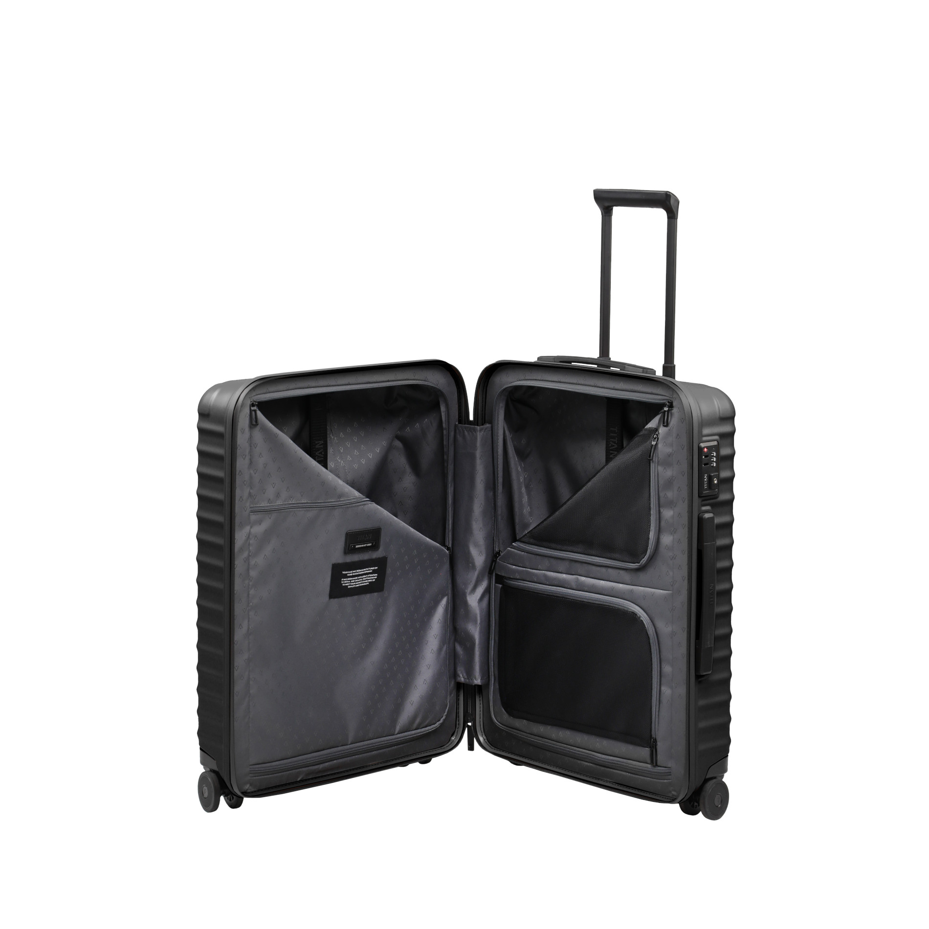 UPGRADE Trolley M (65 cm) - Nightshade black