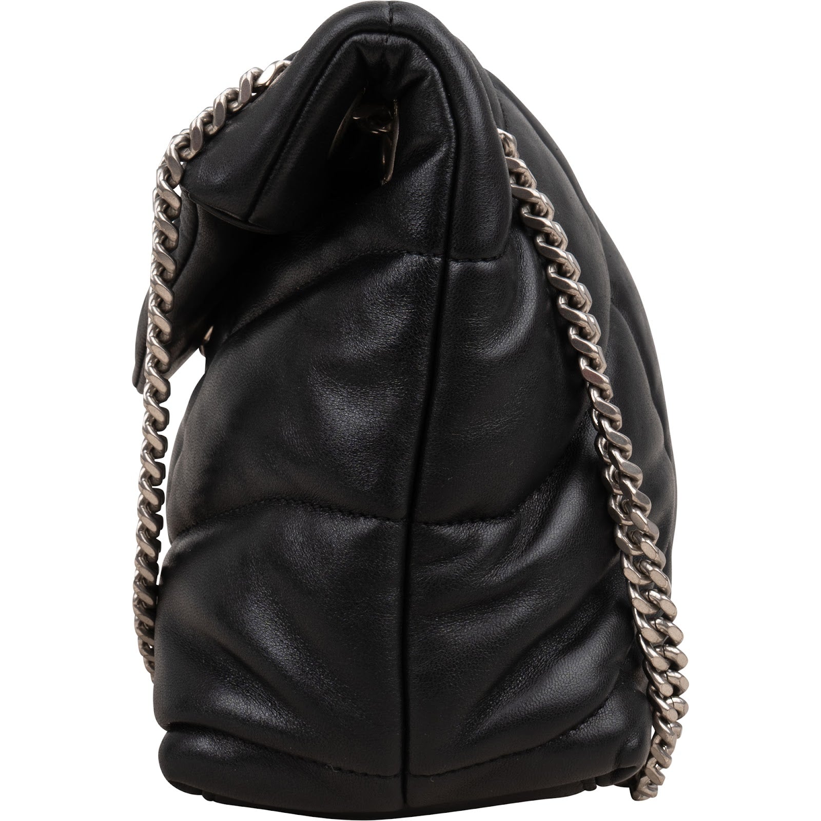 Saint Laurent Quilted Leather Loulou Puffer Crossbody Bag