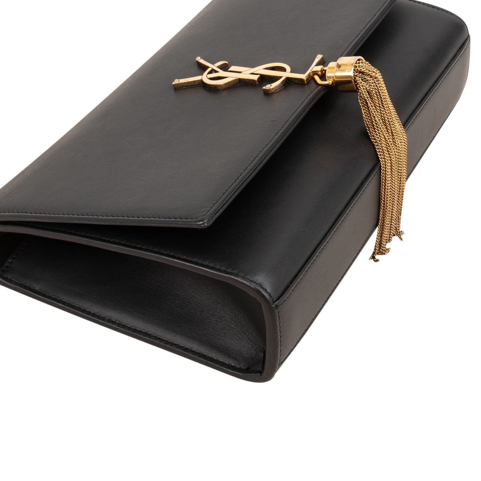 Saint Laurent Smooth Leather Kate Tassel Chain Crossbody Bag