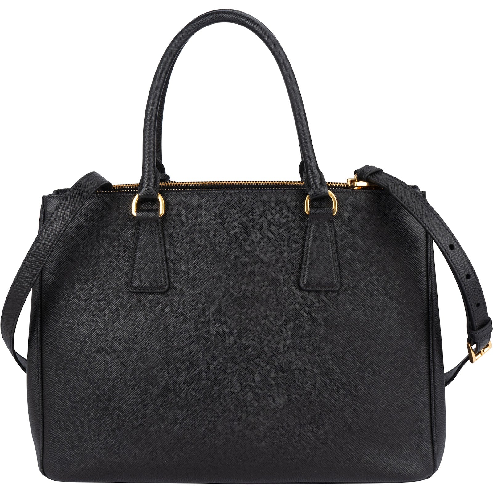 Prada Back Saffiano Leather Galleria Handbag