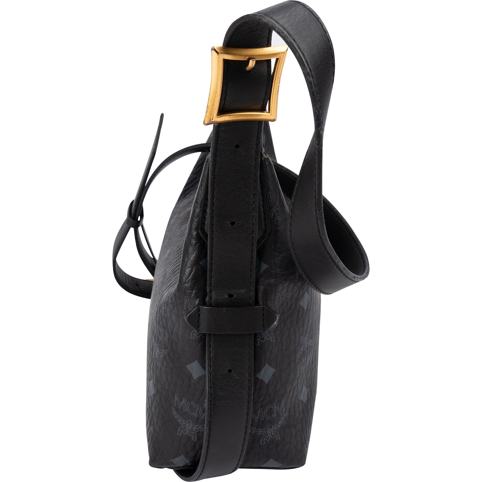 MCM - Aren Crescent Crossbody Bag
