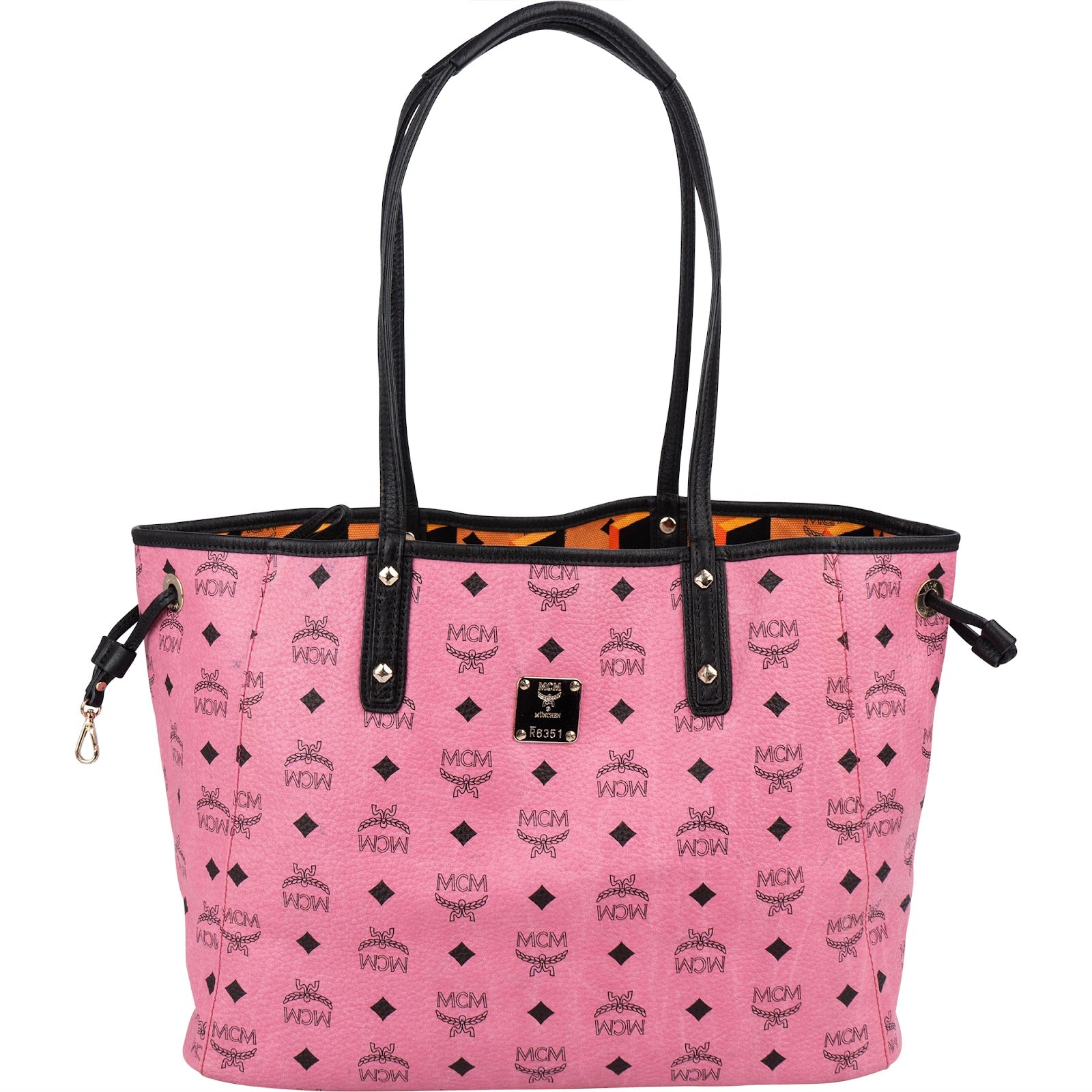 MCM Monogram Visetos Liz Reversible Shopper