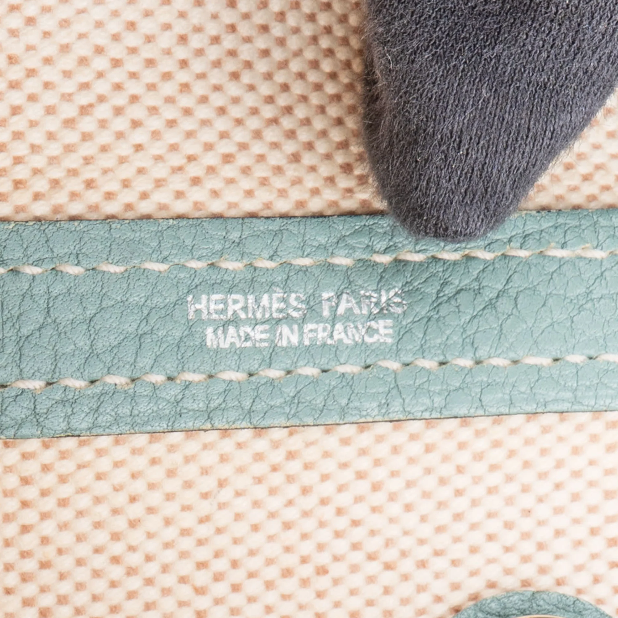 Hermès Classic Cotton Garden Party PM Handbag