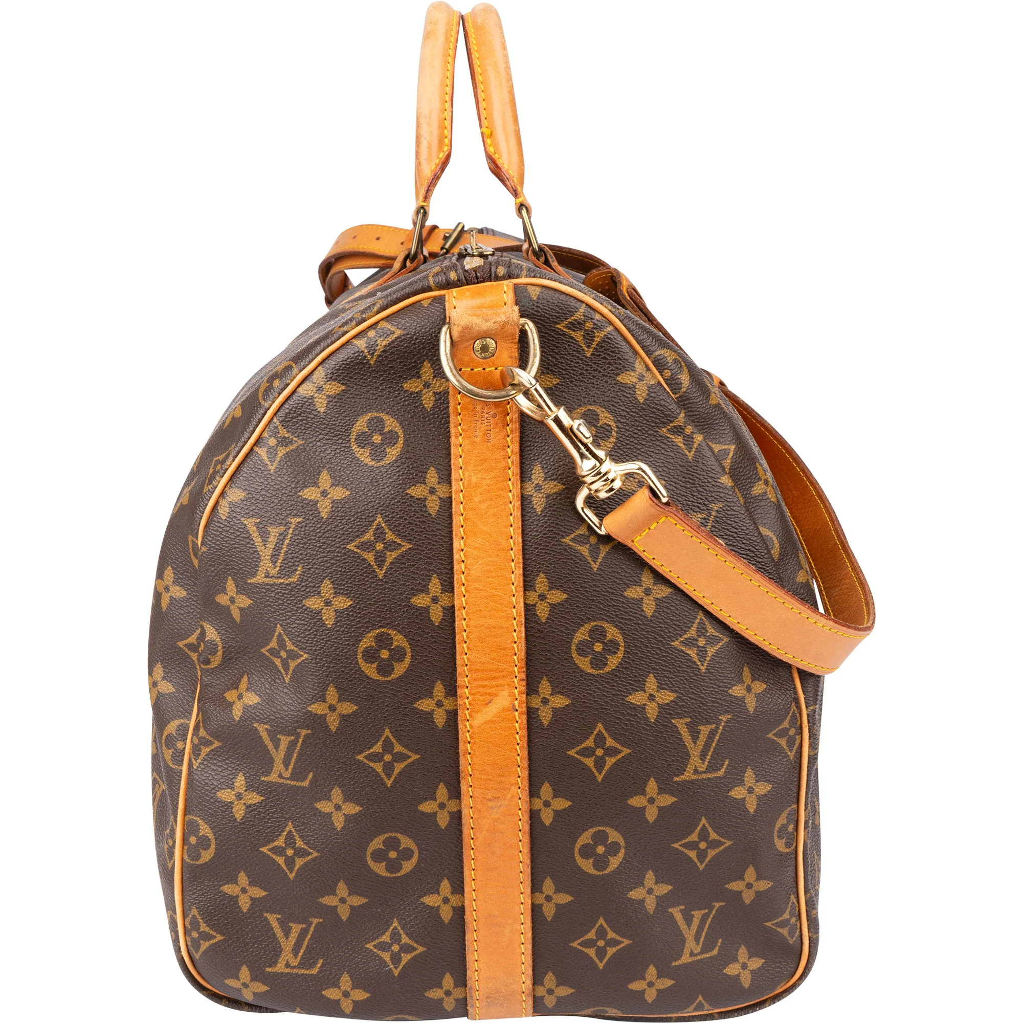 Louis Vuitton Canvas Monogram Keepall 55 Bandouliere