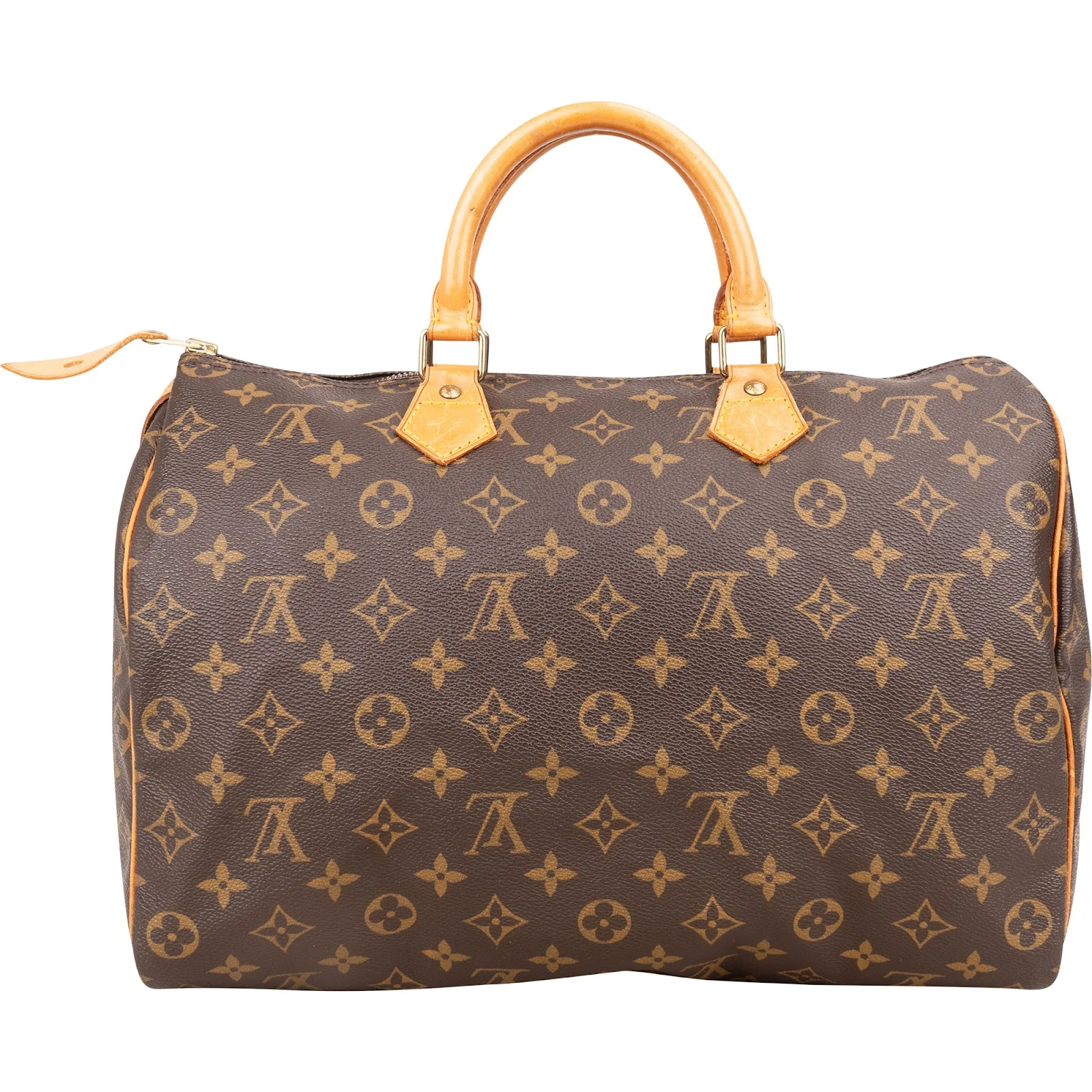 Louis Vuitton Monogram Canvas Speedy 35 Boston Bag