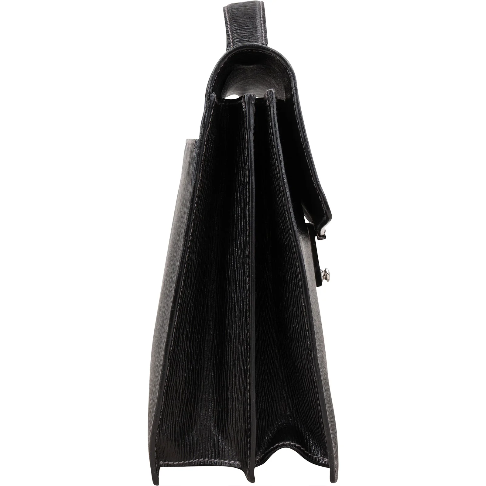 Salvatore Ferragamo Grained Leather Aktentasche