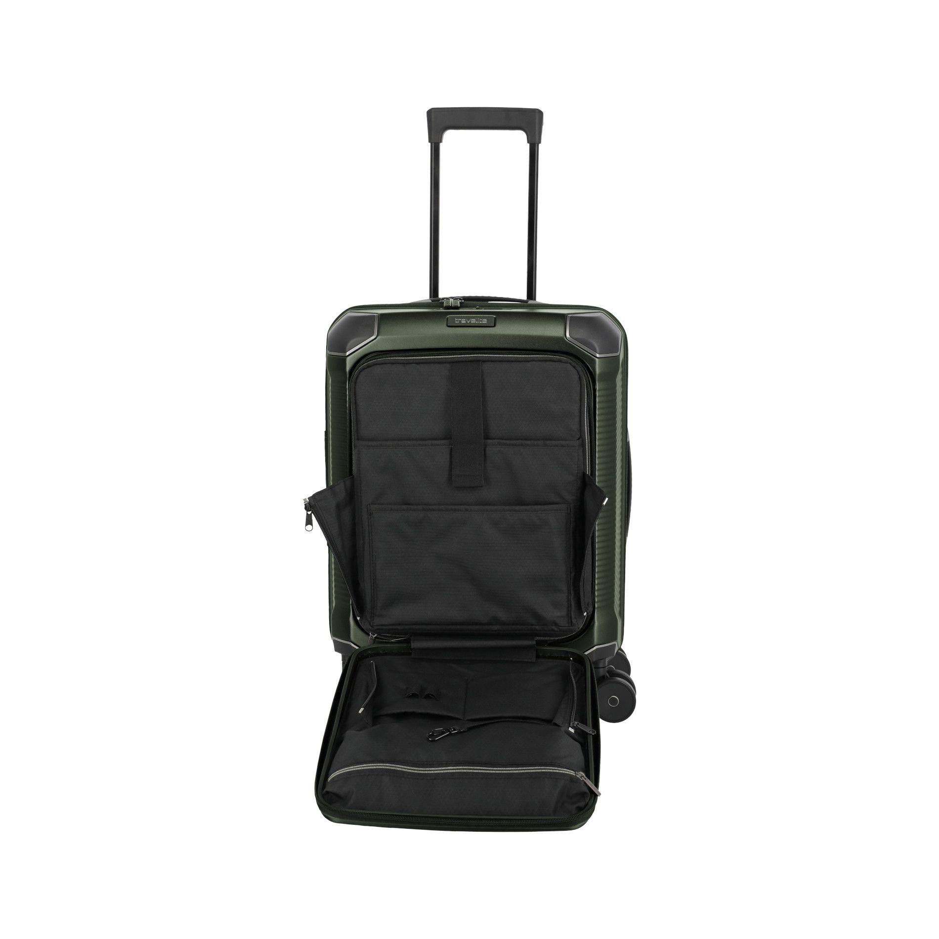 MILLENNIUM Handgepäck S (55cm) mit Vortasche - Pine Green