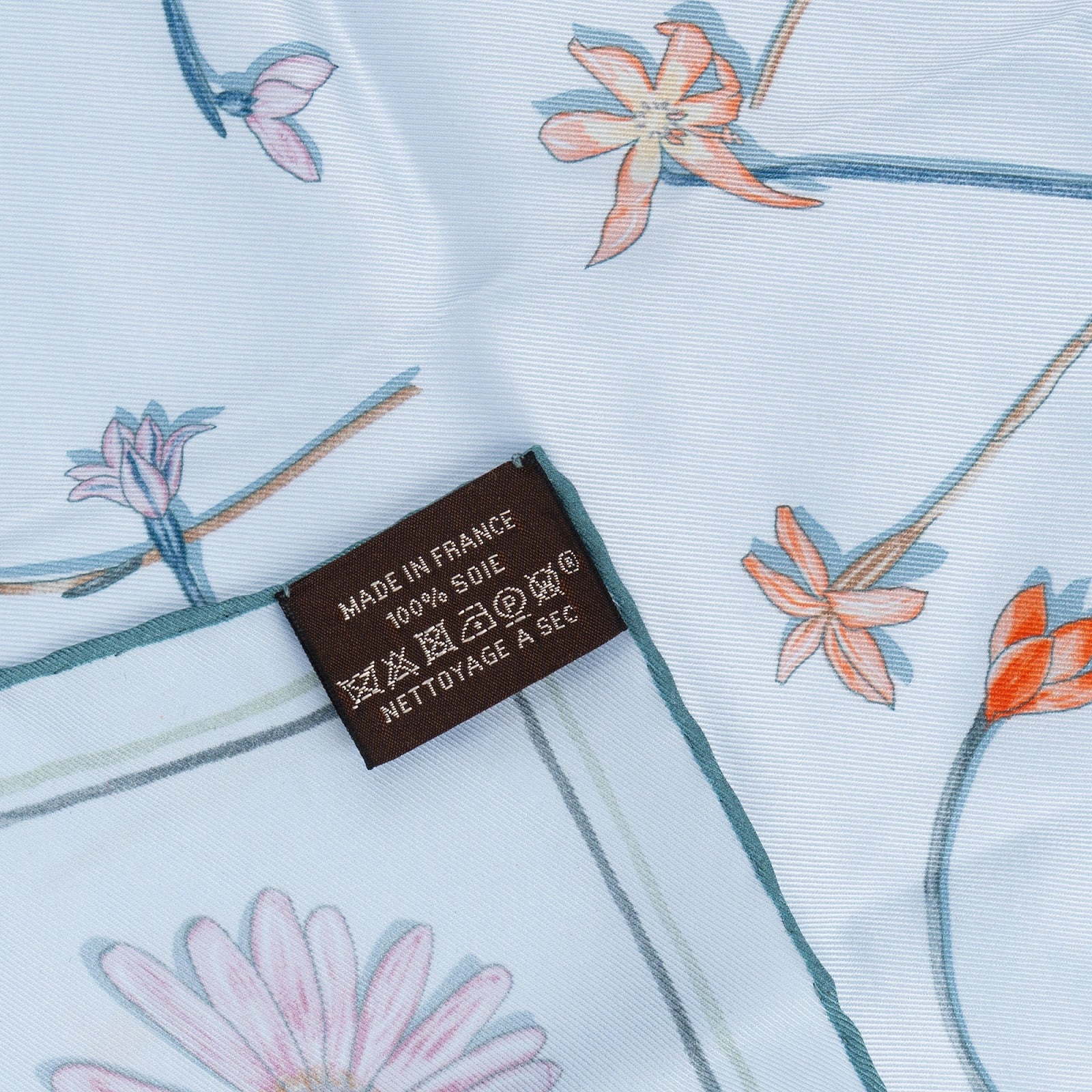 Hermès – I Like Flowers 70 – jedwabna chustka
