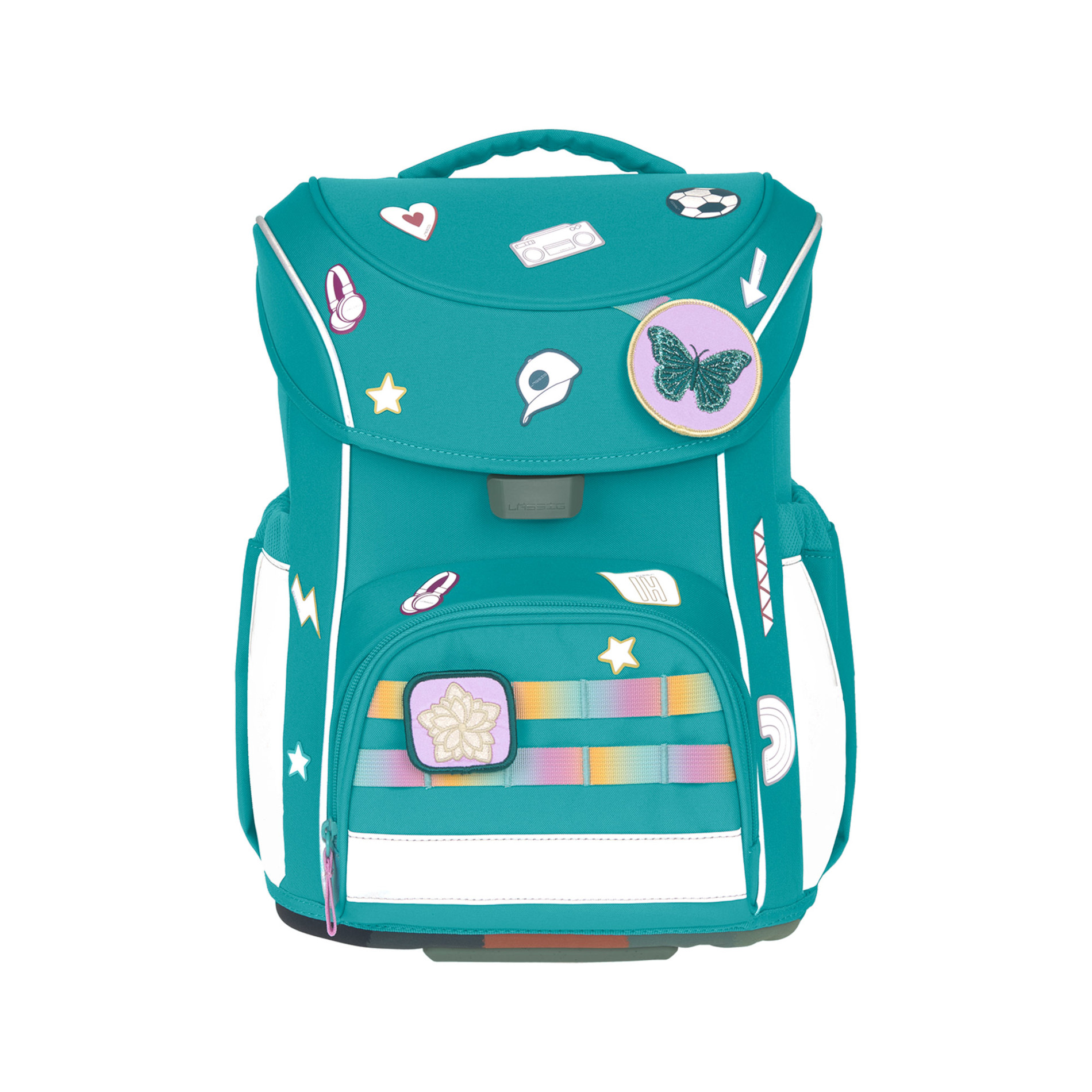 School Set Slim Unique Schulranzenset 6tlg. - turquoise