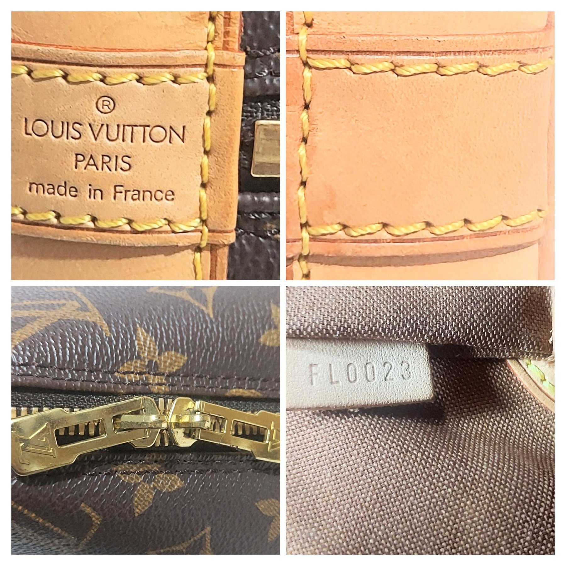 Louis Vuitton Alma Handbag