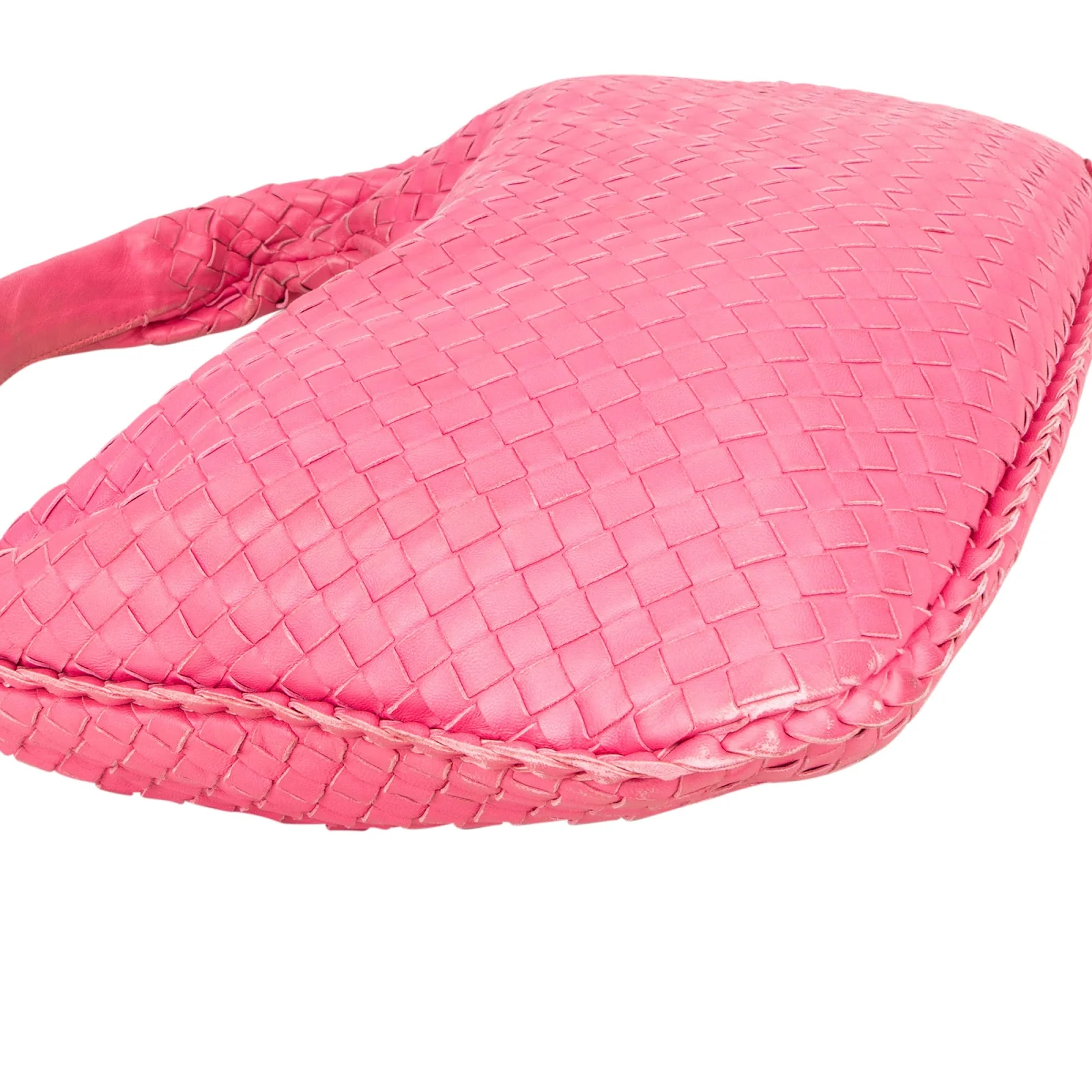 Bottega Intrecciato Leather Belly Hobo Shoulder Bag