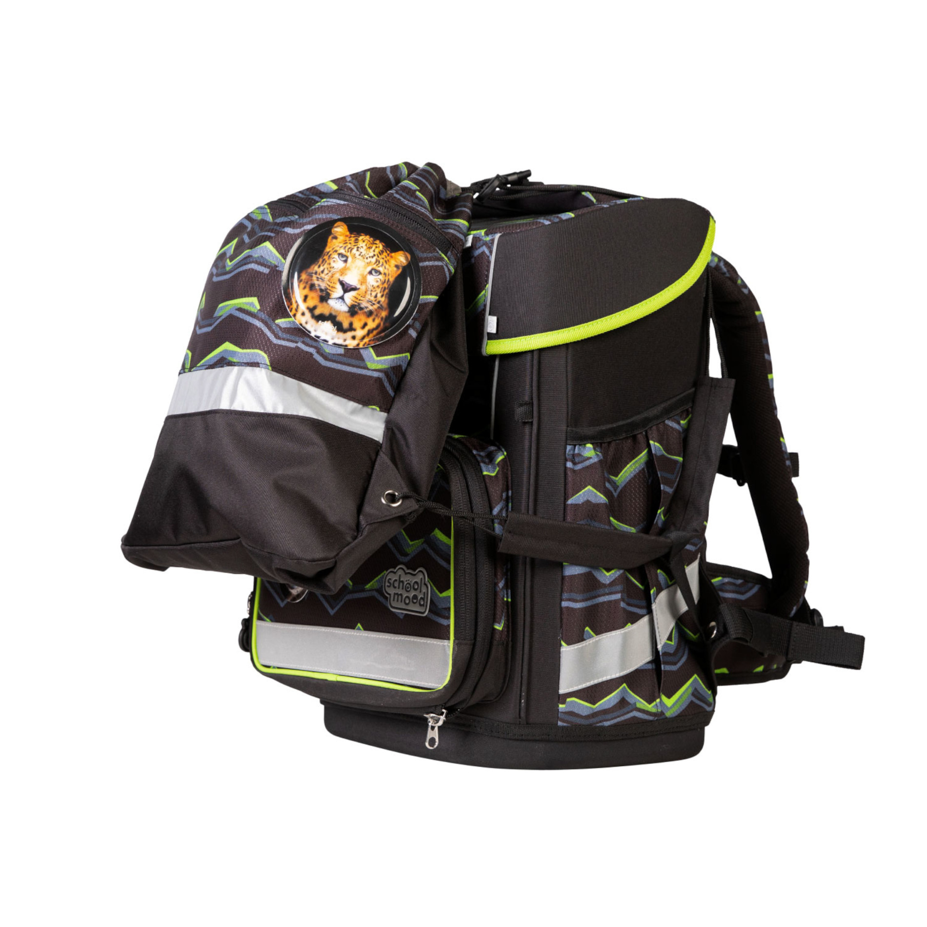 Champion Pro 7-teiliges Schulranzen-Set - Finn (Panther)