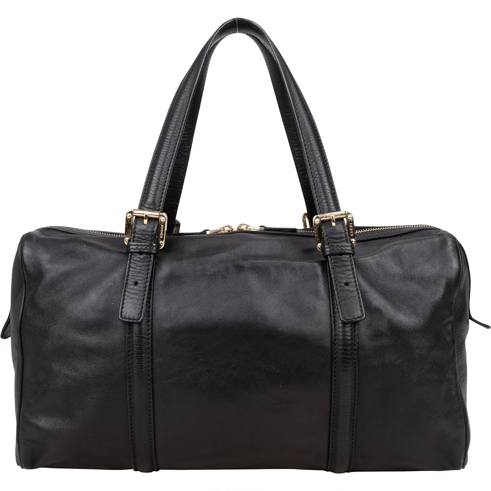 Gucci Leather Britt Boston Bag