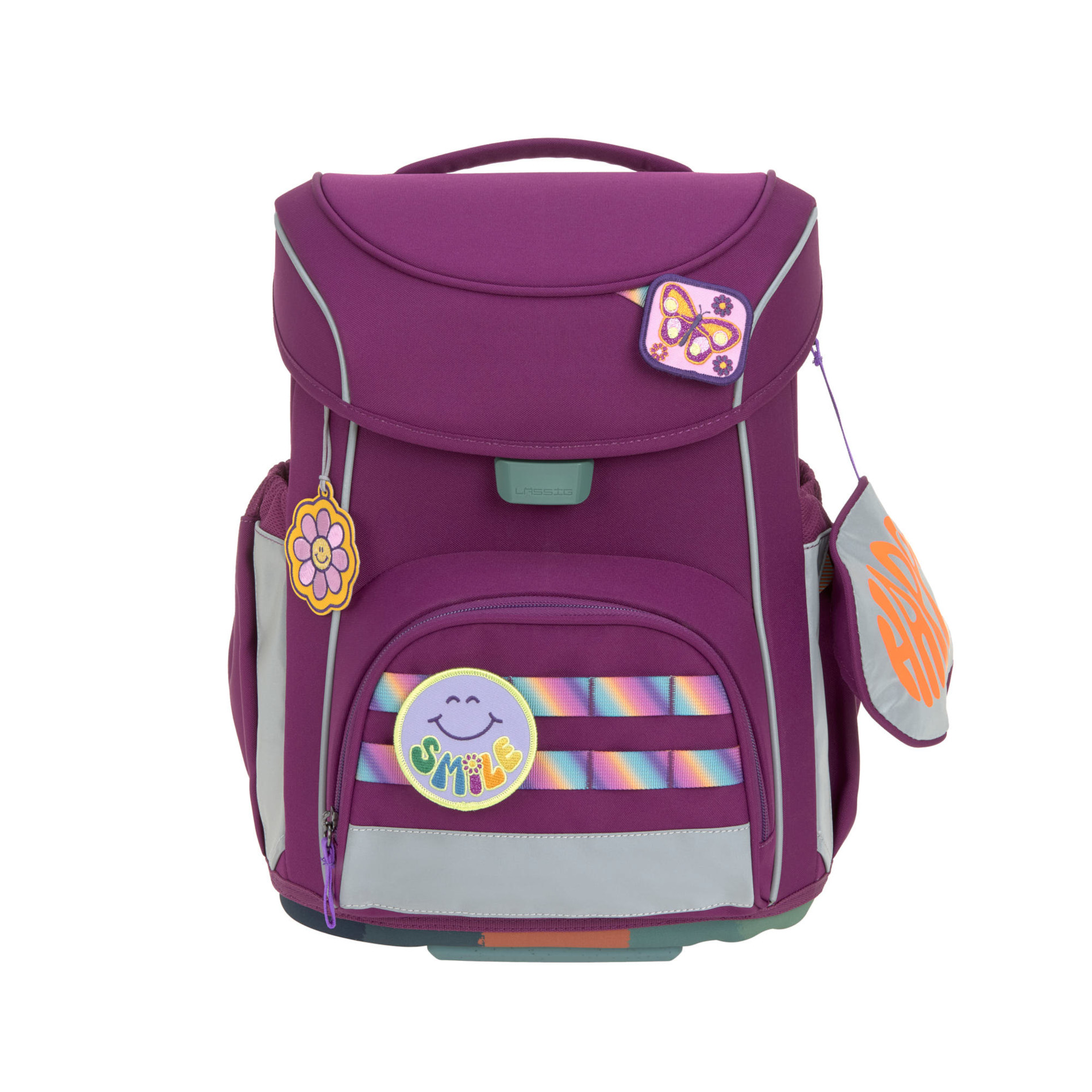 School Set Slim Unique Schulranzenset 6tlg. - lilac