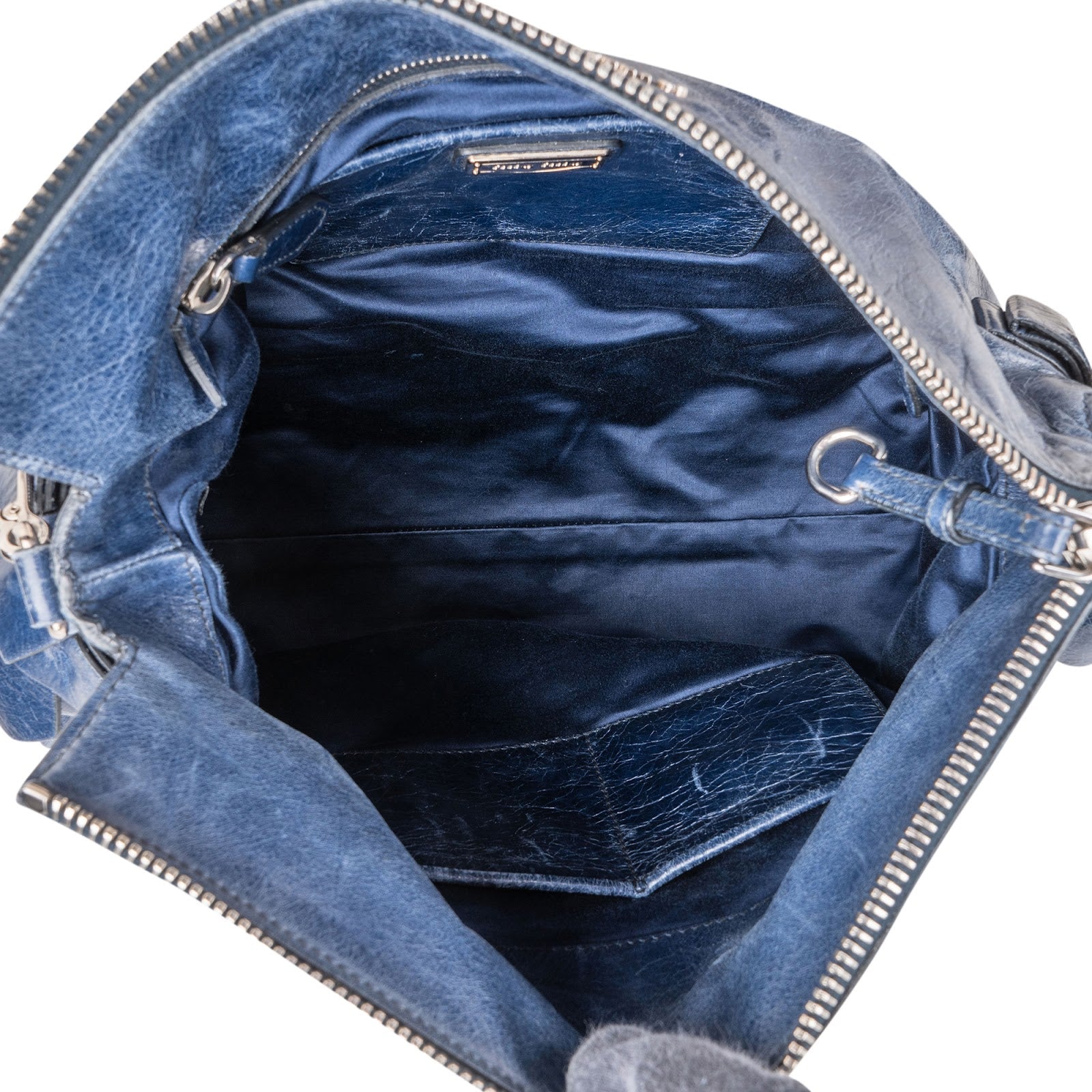 Miu Miu - Vitello Lux Bow Satchel handtas