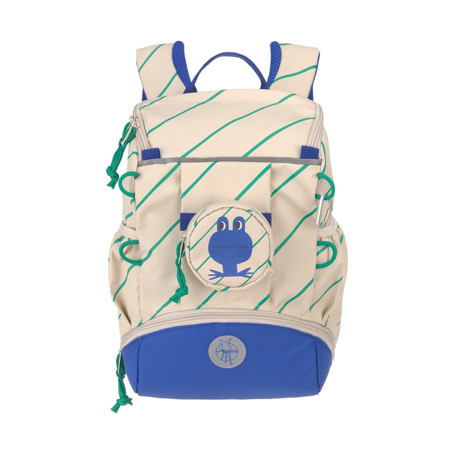 Mini Outdoor Backpack Up Happy Trails - frog