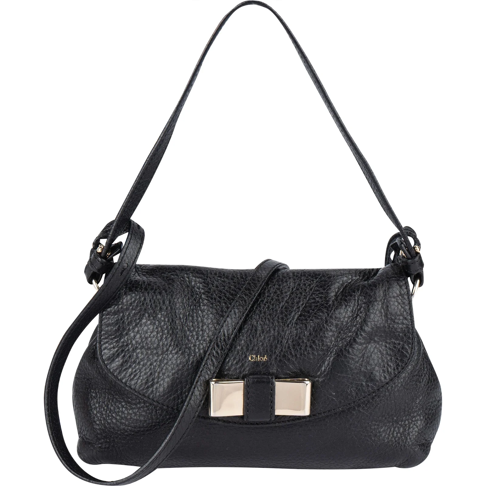 Chloé Grained Leather Lily Crossbody Bag