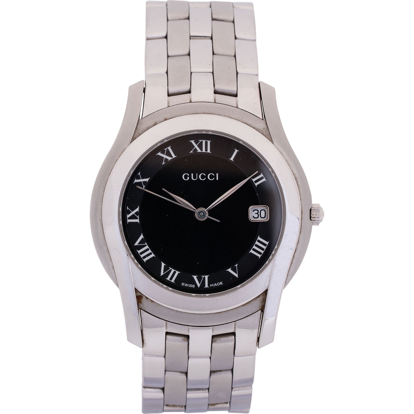 Gucci Silver Tone 5500M Uhr