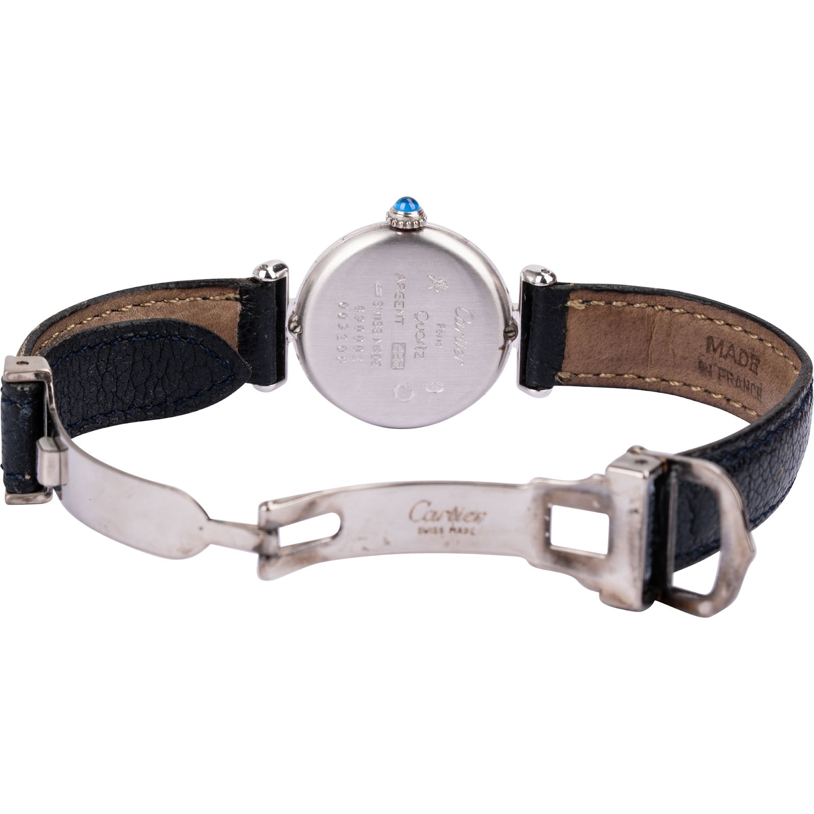 Cartier Silver Tone Must de Cartier Colisee Damenuhr