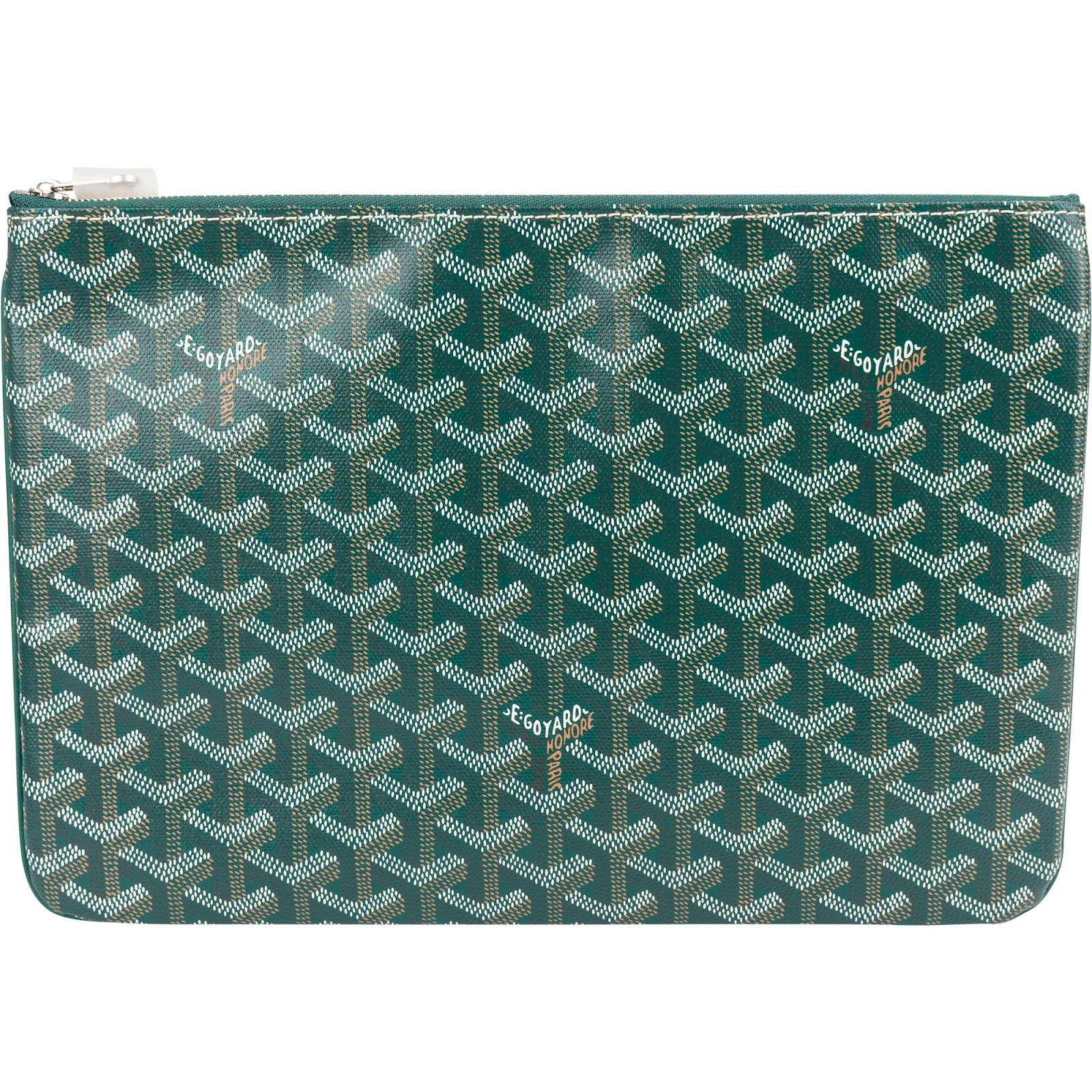 Goyard Goyardine Monogram Senat MM Clutch