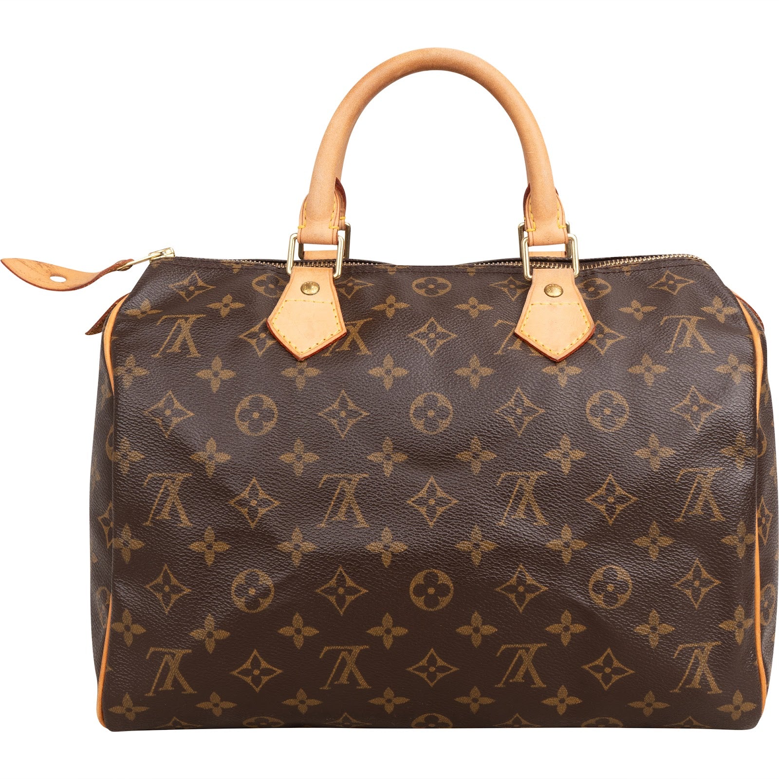 Louis Vuitton Monogram Canvas Speedy 30 Boston Bag