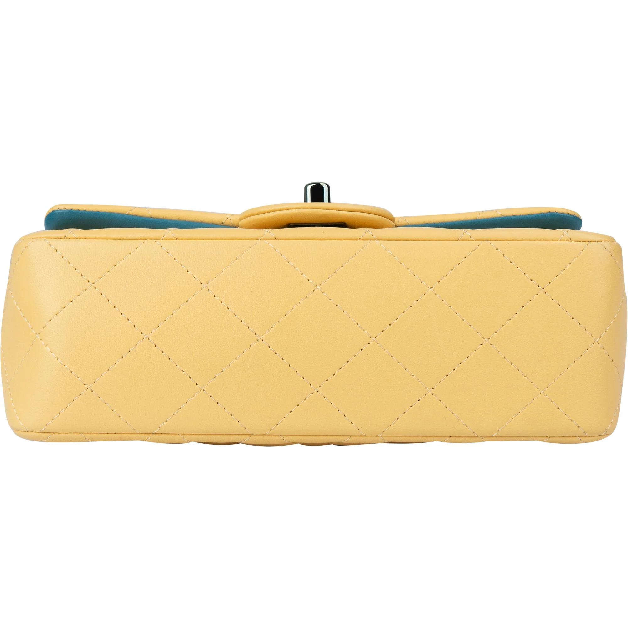 Chanel Quilted Lambskin Single Flap Crossbody Bag