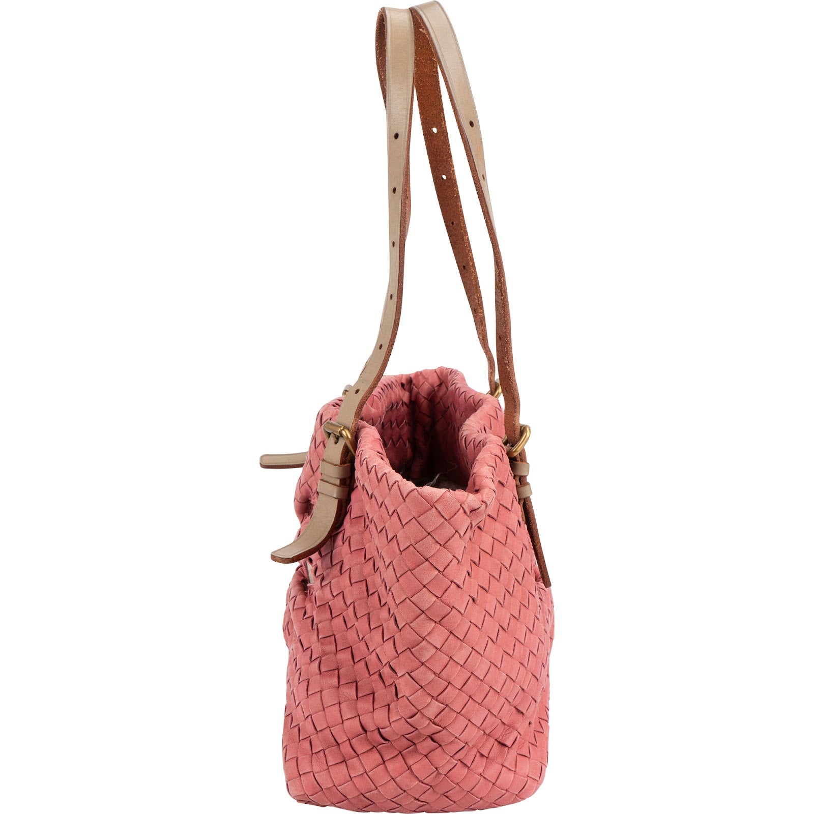 Sac à bandoulière Bottega Veneta en cuir Intrecciato, motif « Marquise Flower »
