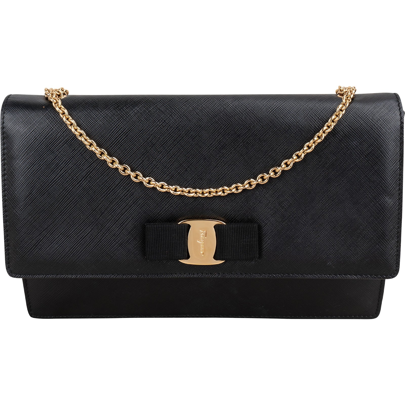 Salvatore Ferragamo - Vara Bow Flap Crossbody Bag