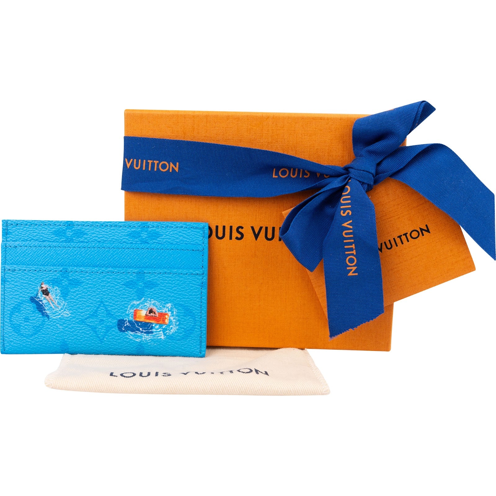 Louis Vuitton Monogram Summer Pool Double Kartenetui